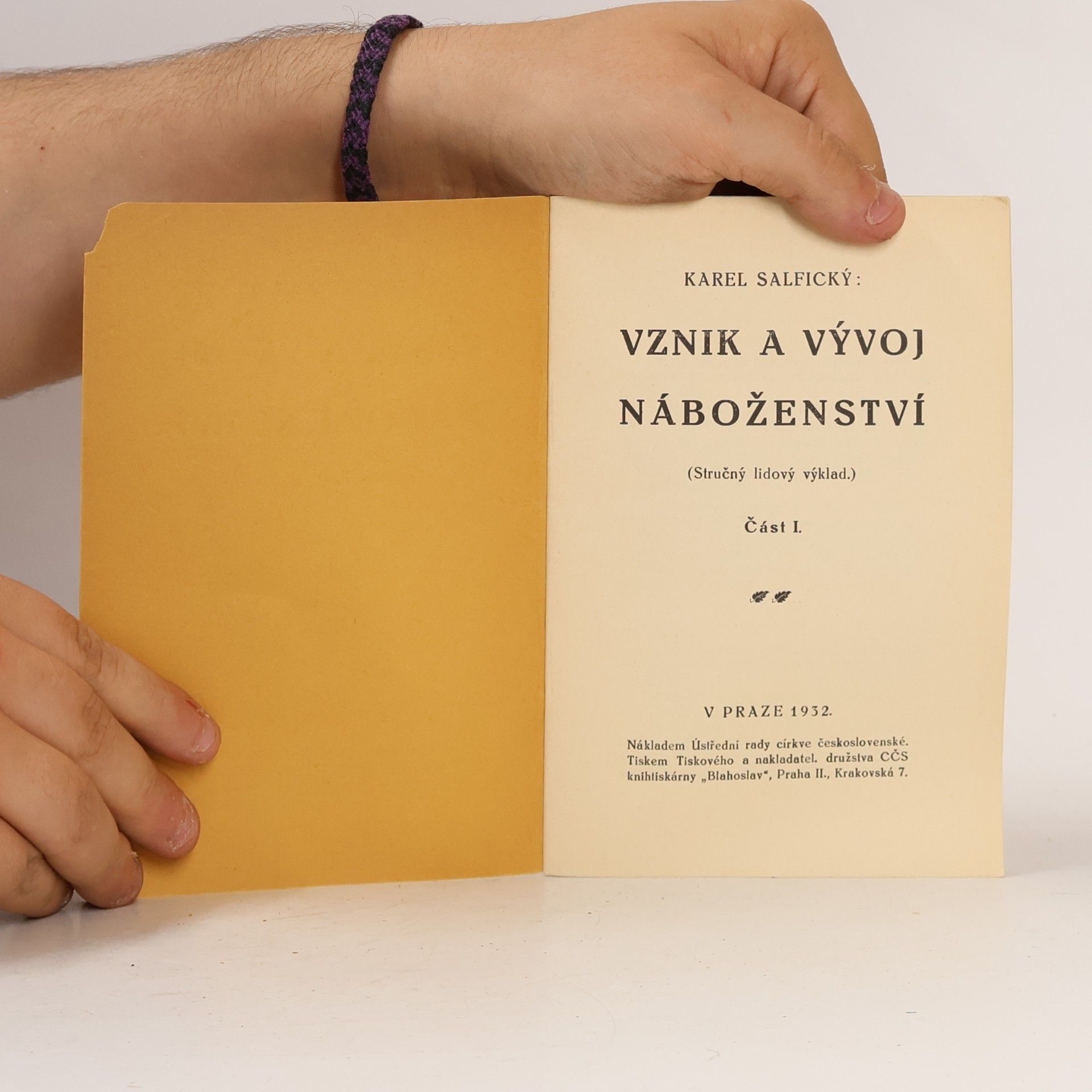 Karel Salfický Vznik a vývoj náboženství