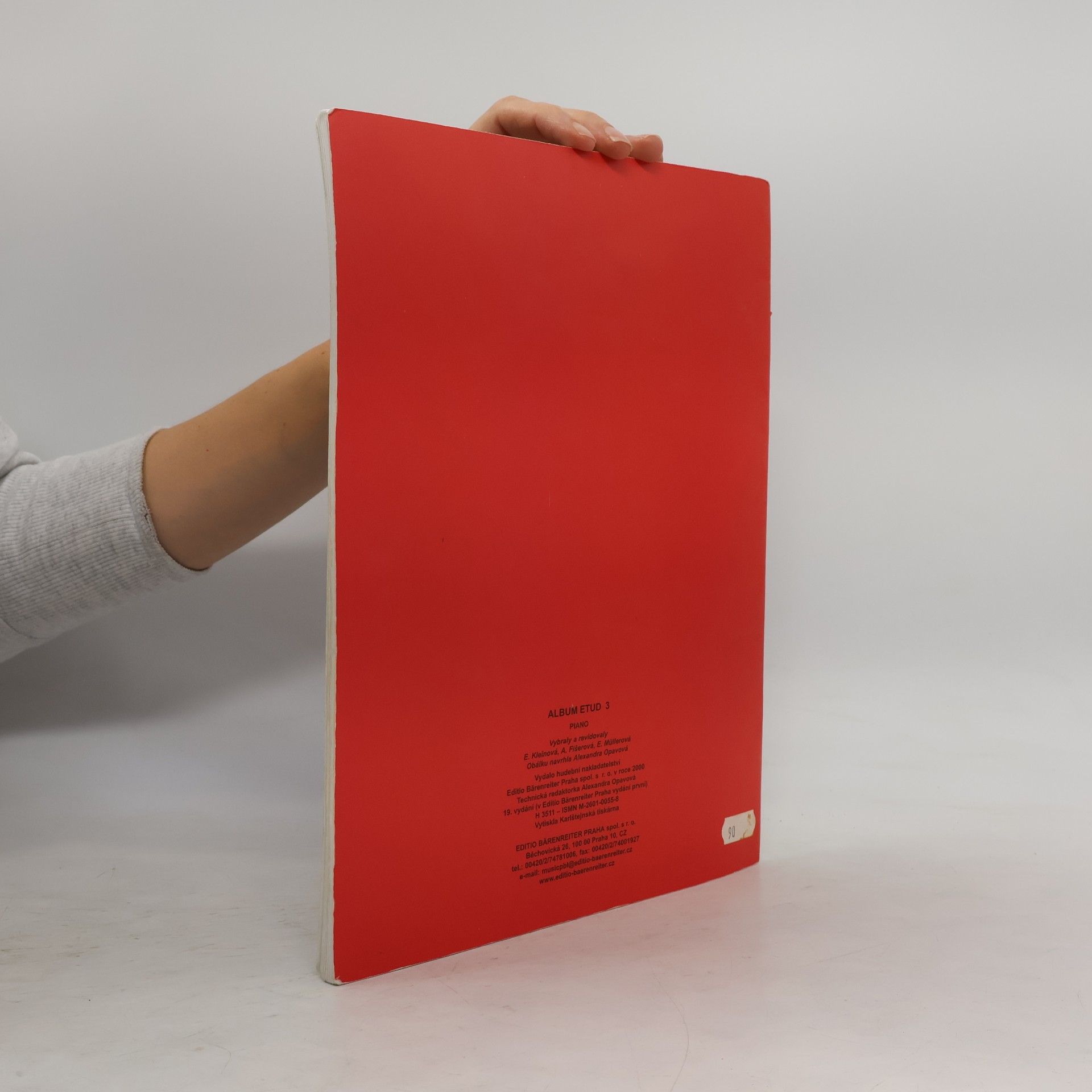 Eliška Kleinová Album etud 3: Etüdensammlung/ Album of Studies: Piano