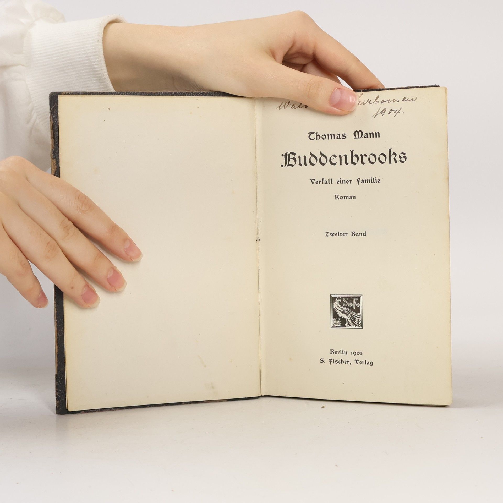 Thomas Mann Buddenbrooks. Verfall einer Familie. Zweiter Band