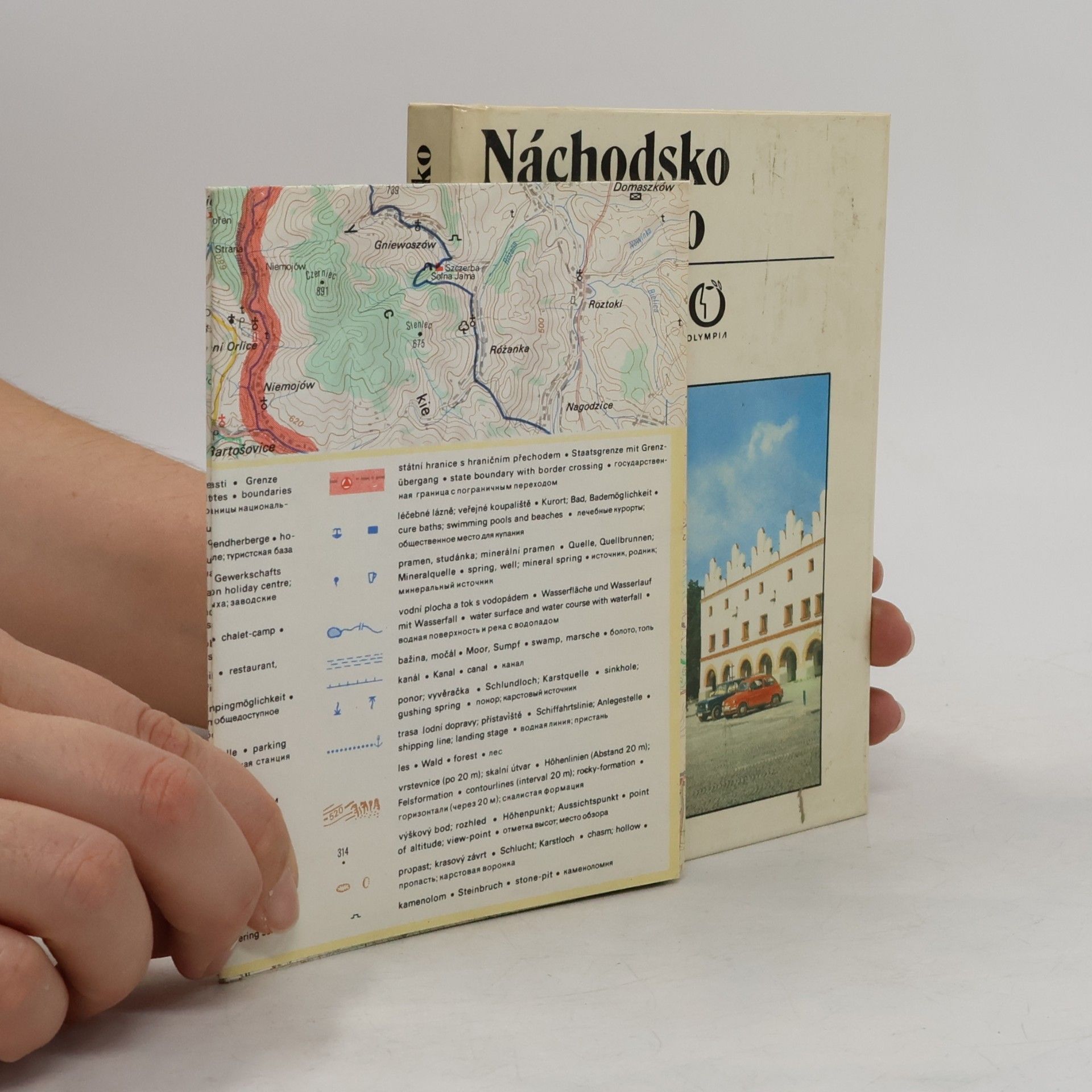 Various authors Turistický průvodce ČSSR. Náchodsko a Hradecko