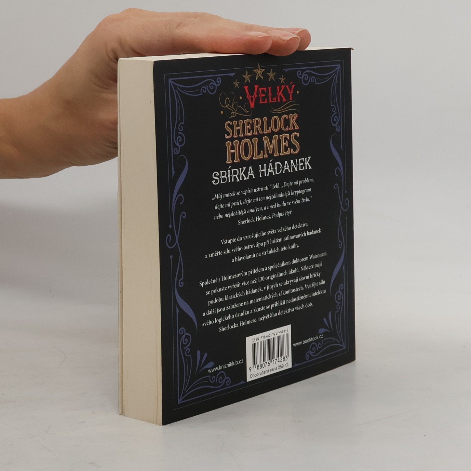 Gareth Moore Velký Sherlock Holmes. Sbírka hádanek inspirovaná největším detektivem všech dob