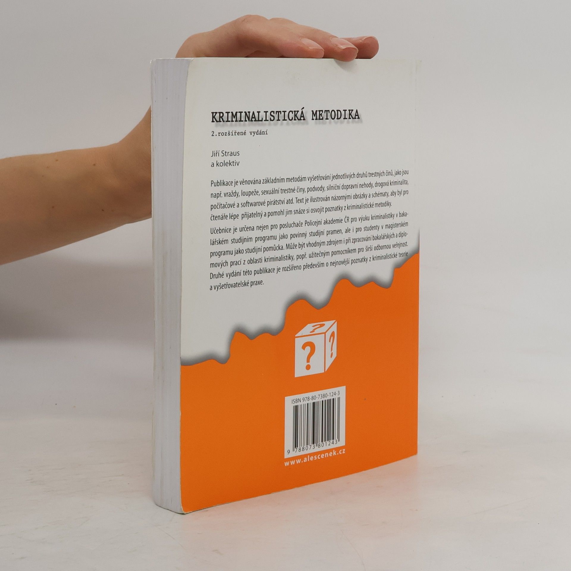 Jiří Straus Kriminalistická metodika