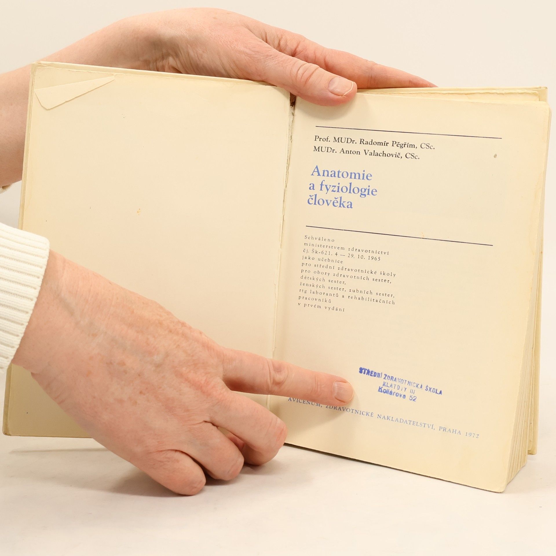 Radomír Pěgřím Anatomie a fyziologie člověka