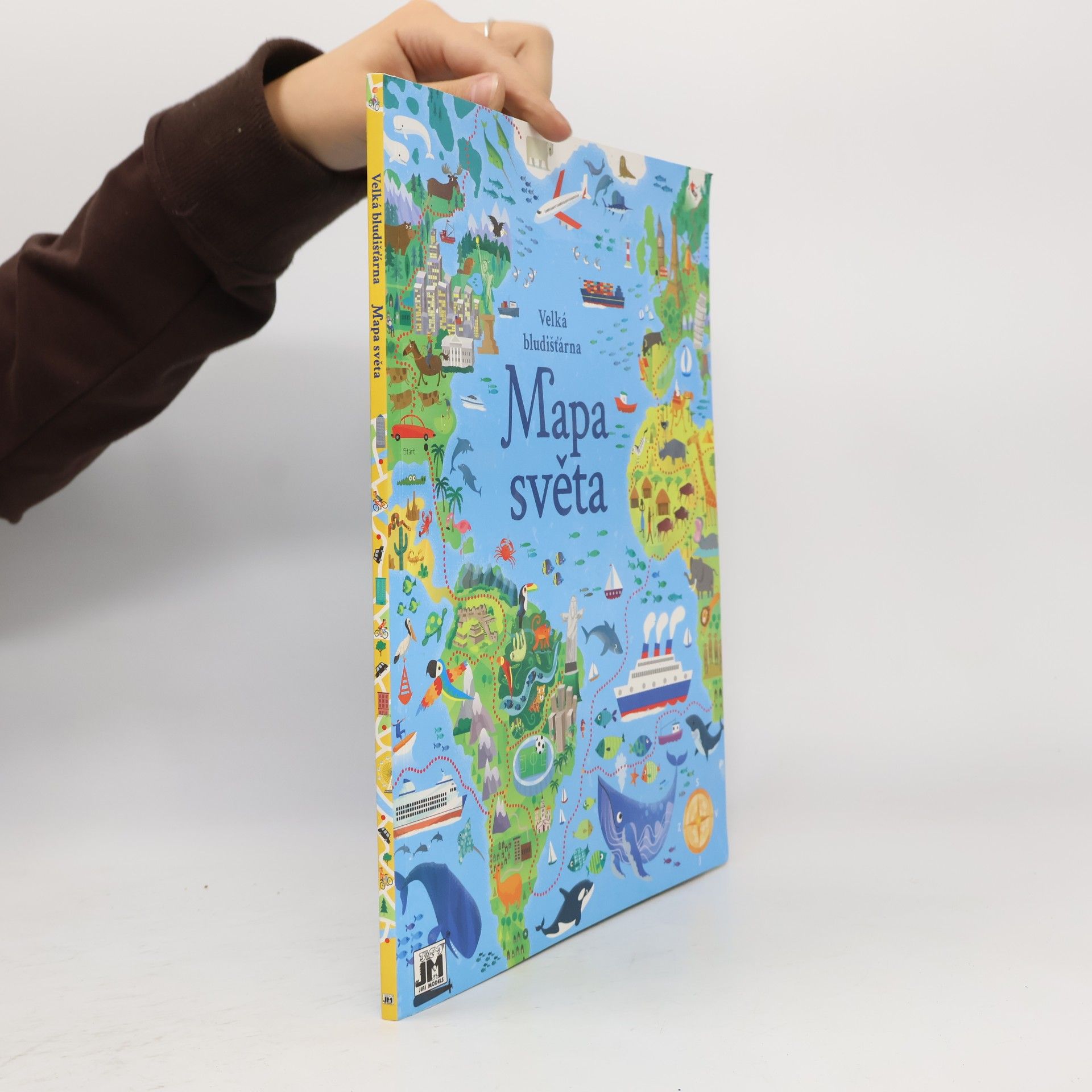 Various authors Velká bludišťárna. Mapa světa
