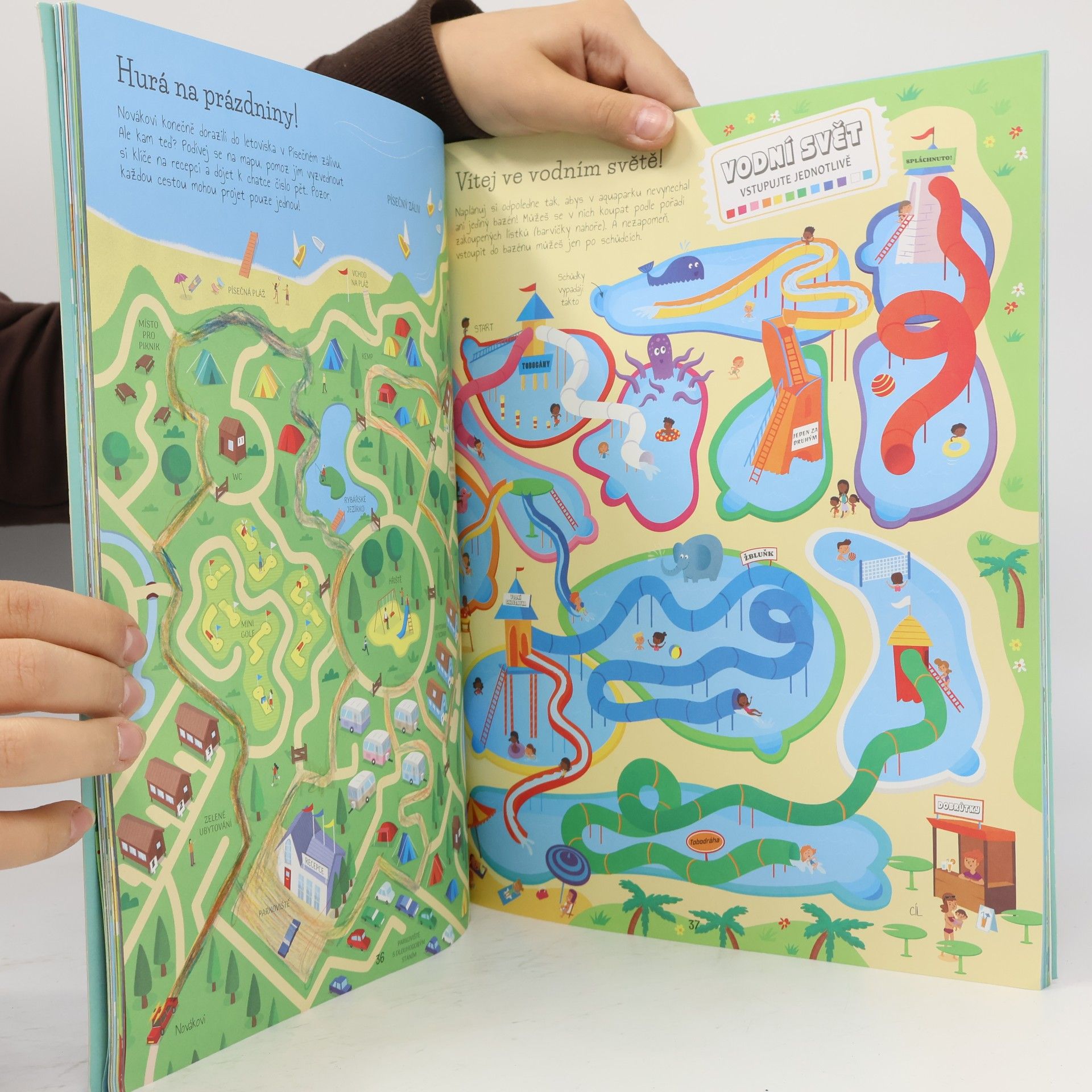 Kolektiv autorů Velká bludišťárna. Mapa světa