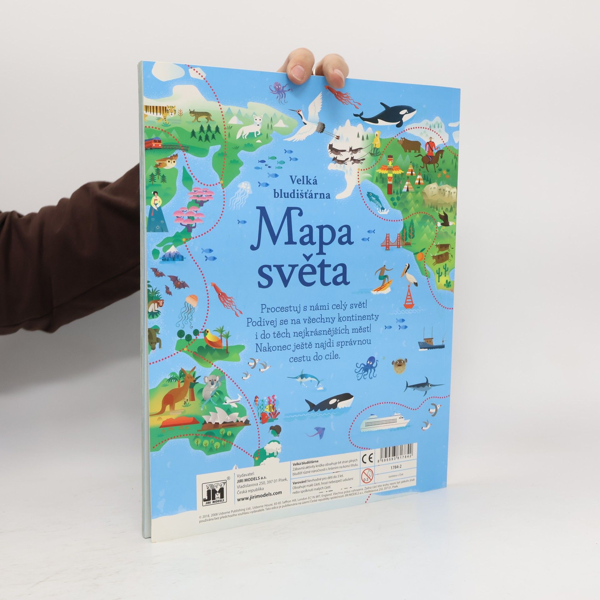 Kolektiv autorů Velká bludišťárna. Mapa světa