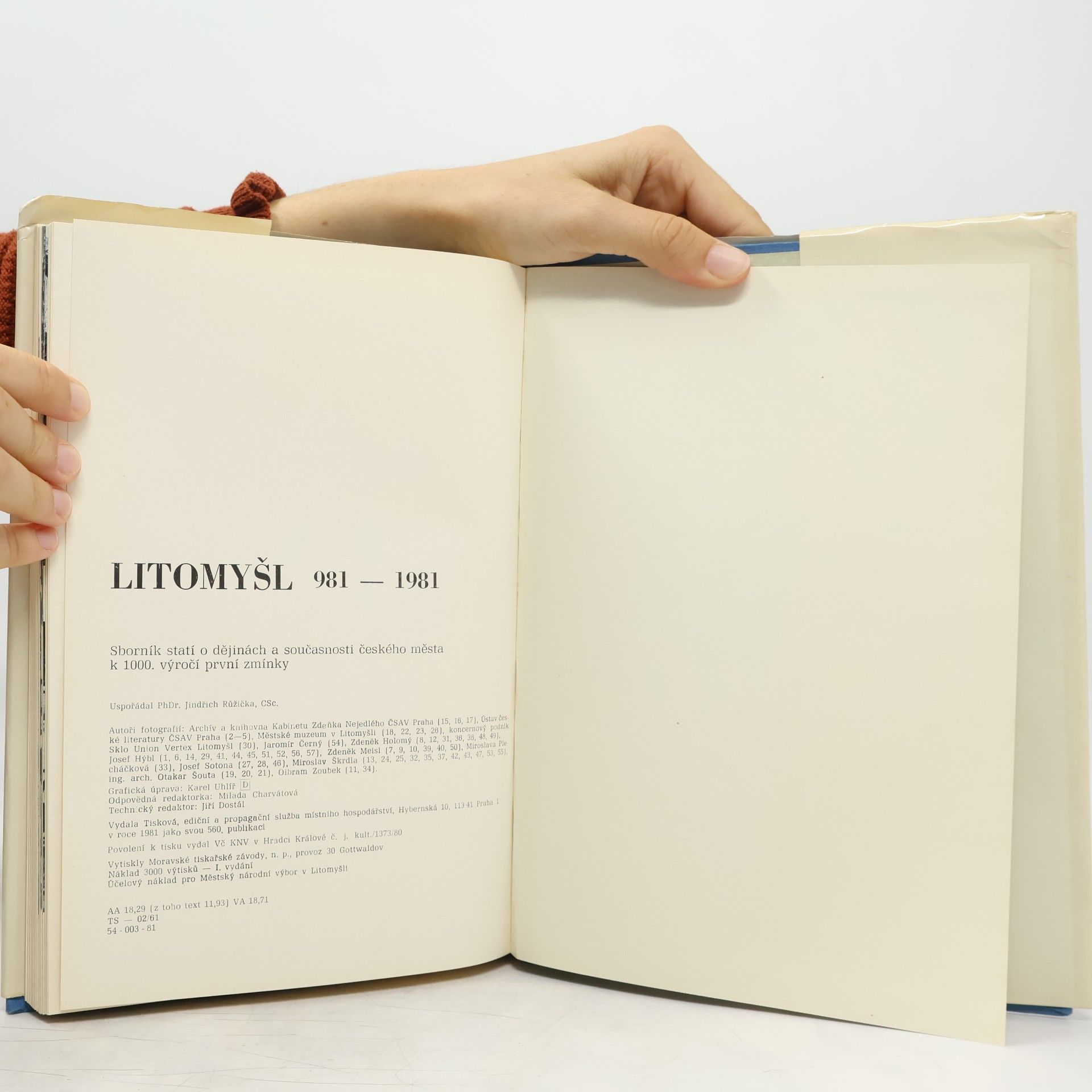 Jindřich Růžička Litomyšl 981-1981