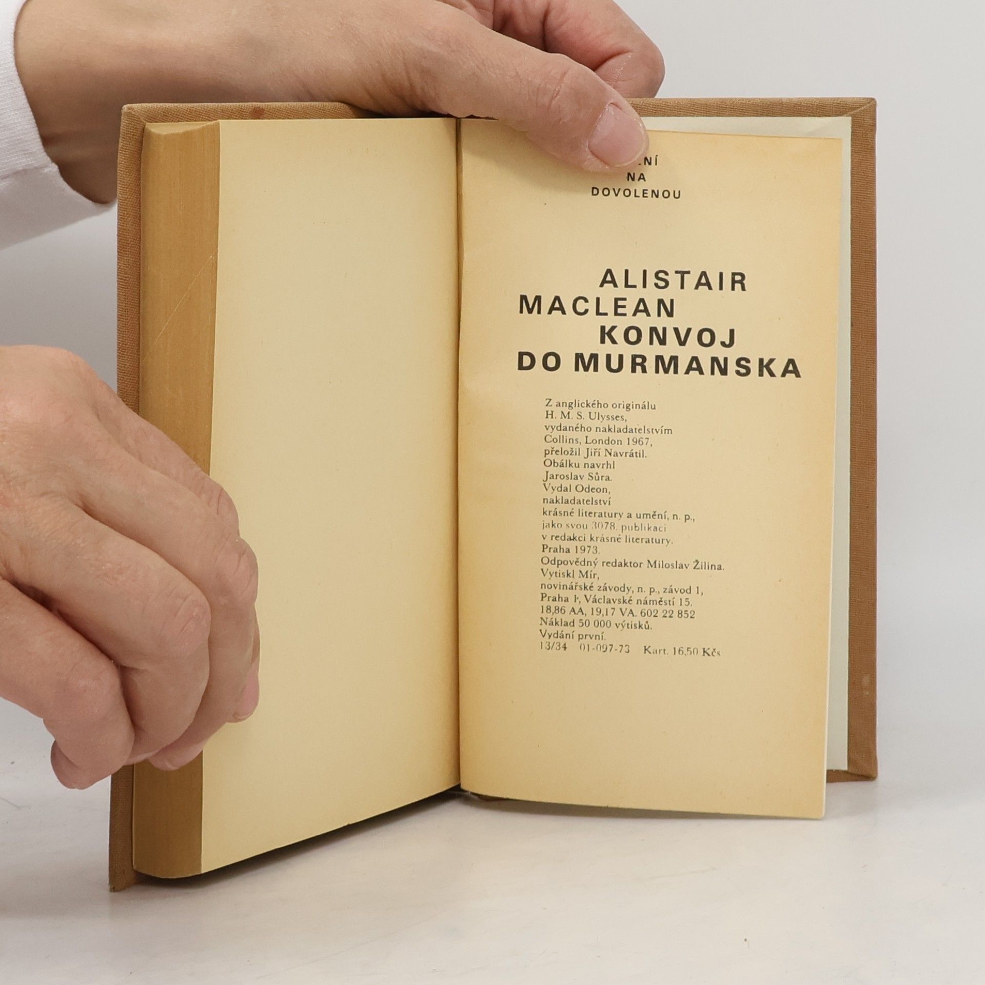 Alistair MacLean Konvoj do Murmanska