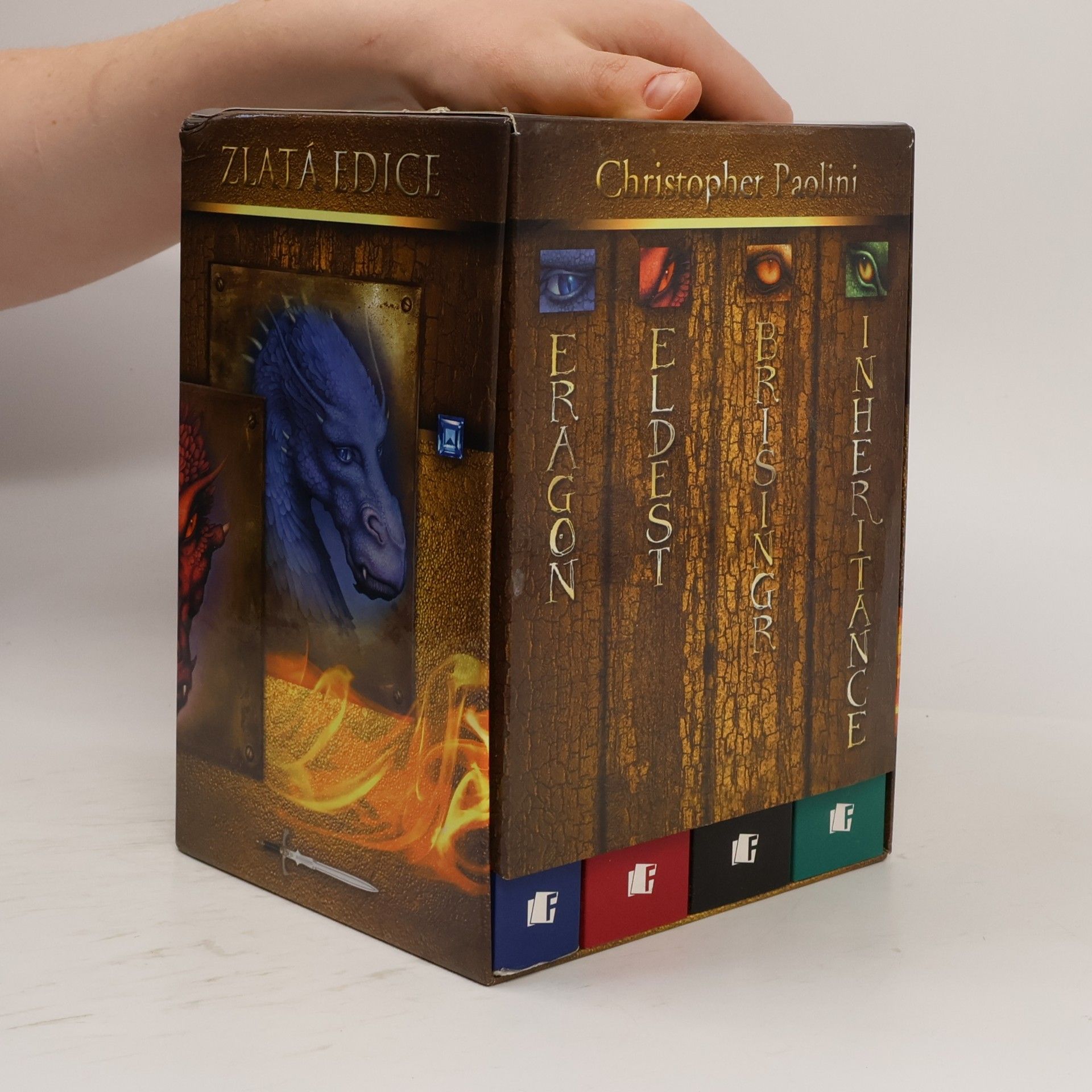 Christopher Paolini Odkaz Dračích jezdců 1-4. Box