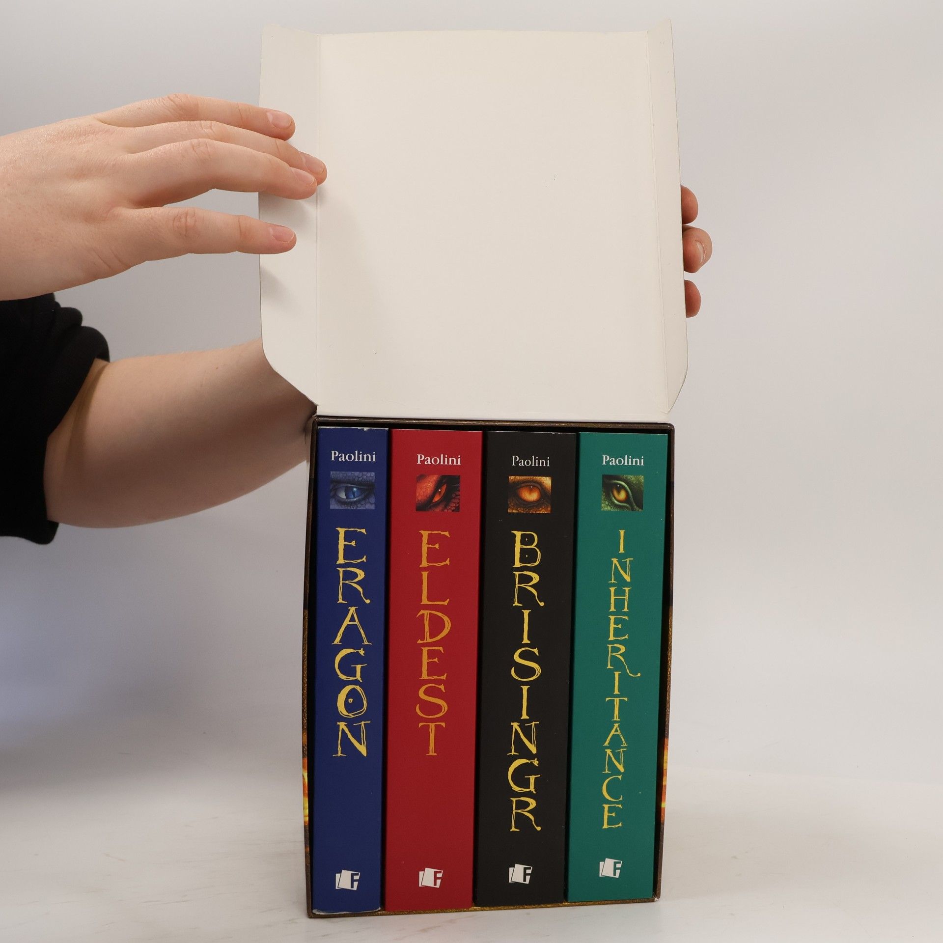Christopher Paolini Odkaz Dračích jezdců 1-4. Box