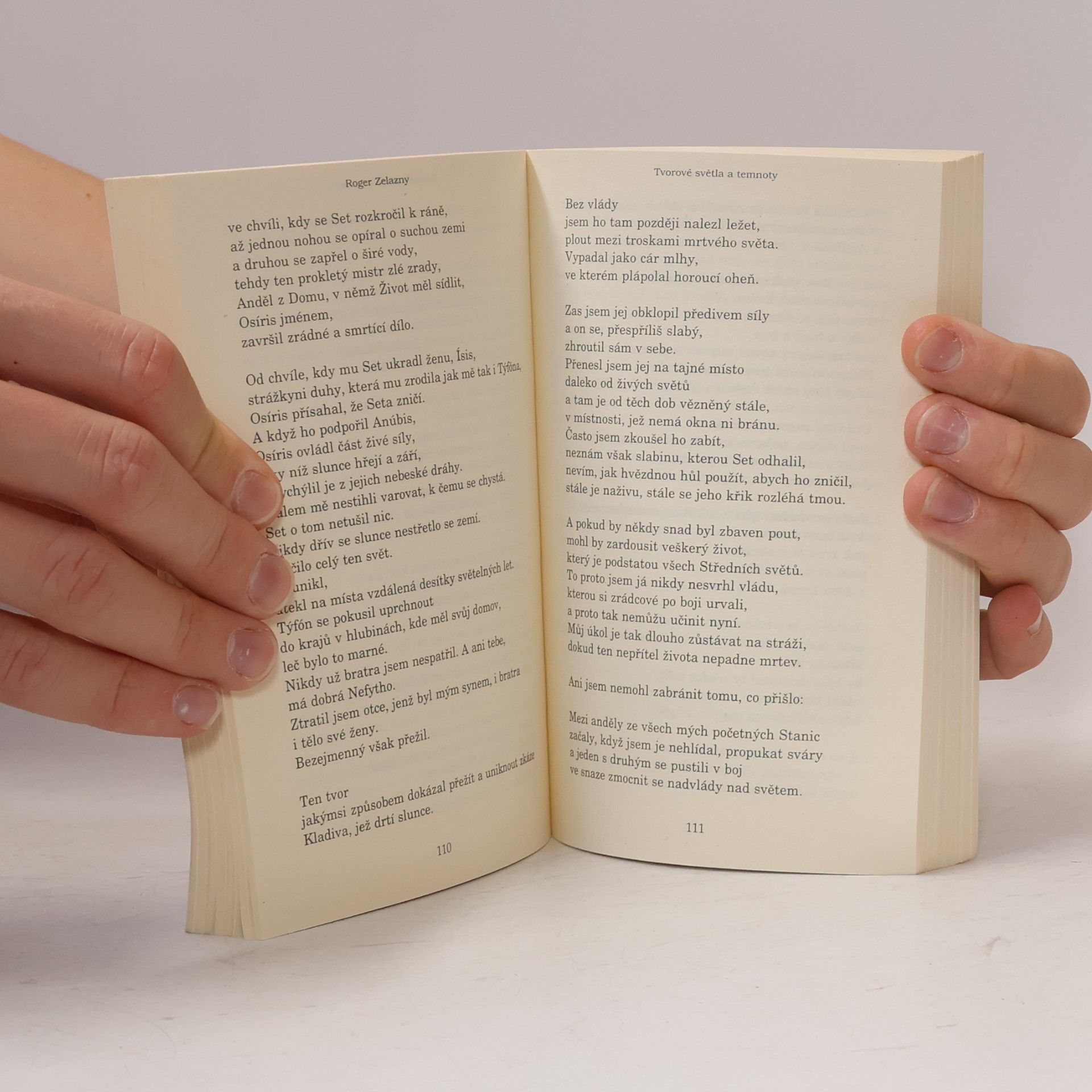Roger Zelazny Tvorové světla a temnoty