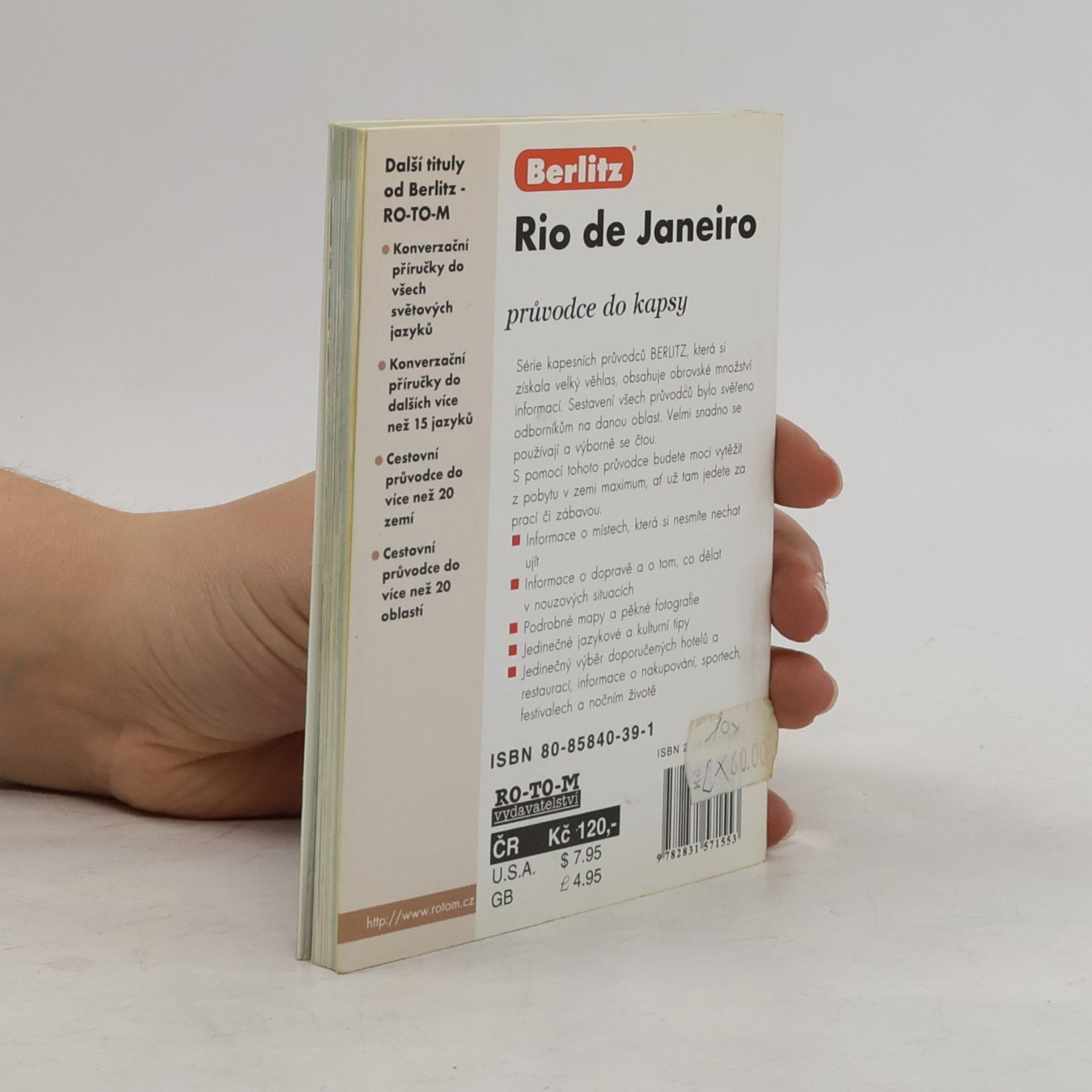 Ken Bernstein Rio de Janeiro : průvodce do kapsy