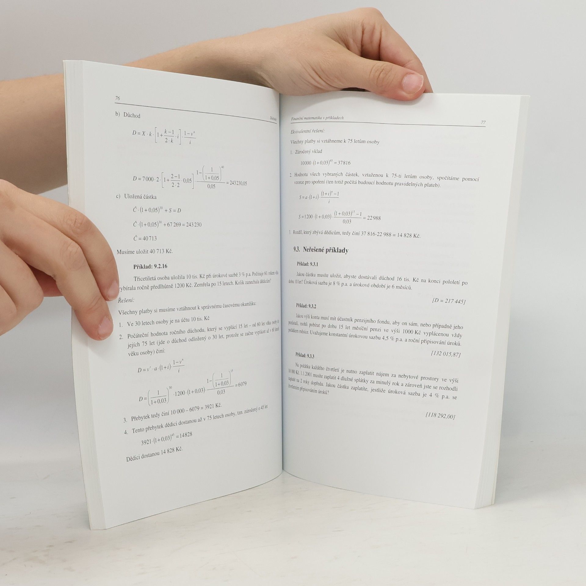 Jarmila Radová Finanční matematika v příkladech