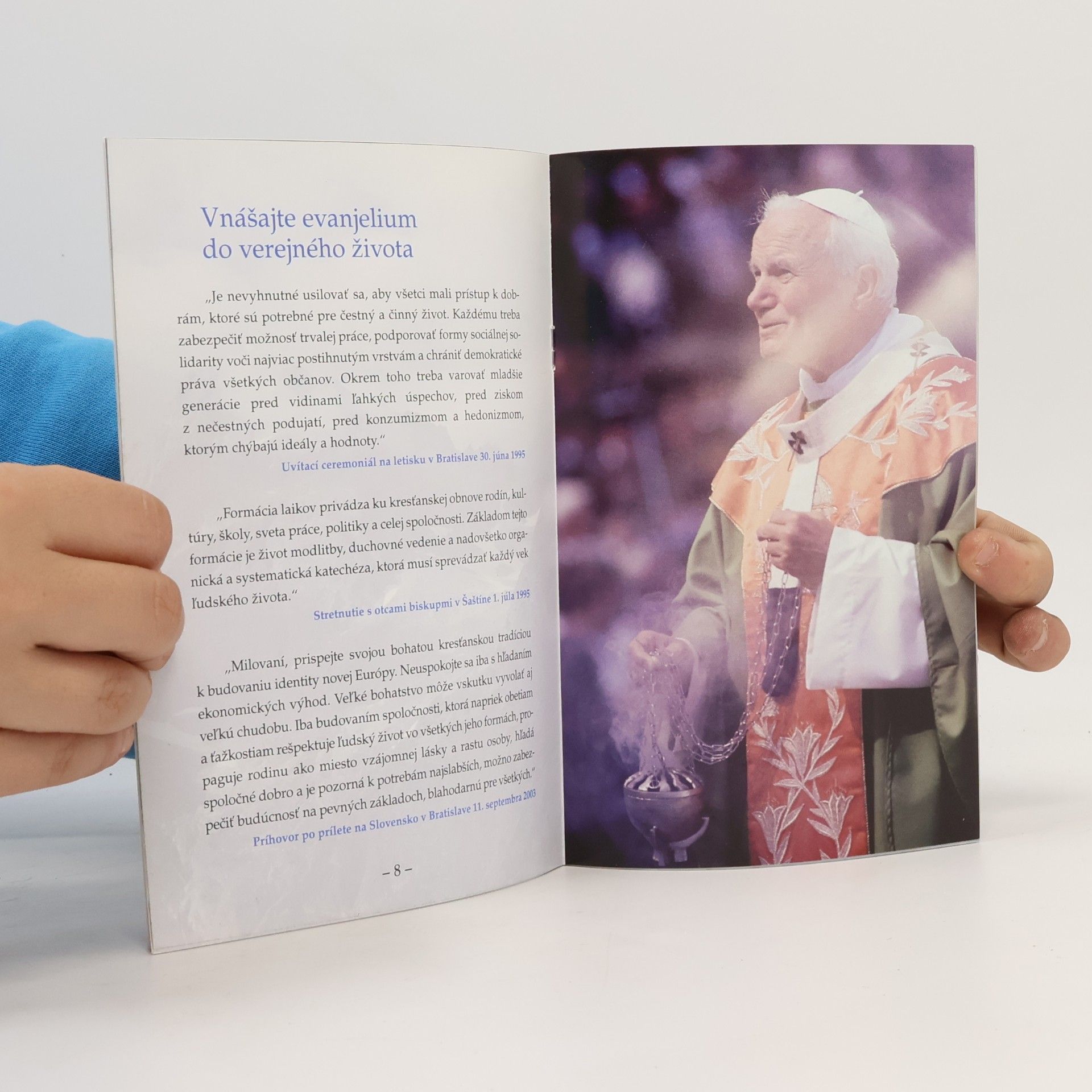 Johannes Paul II. Odkaz Slovensku