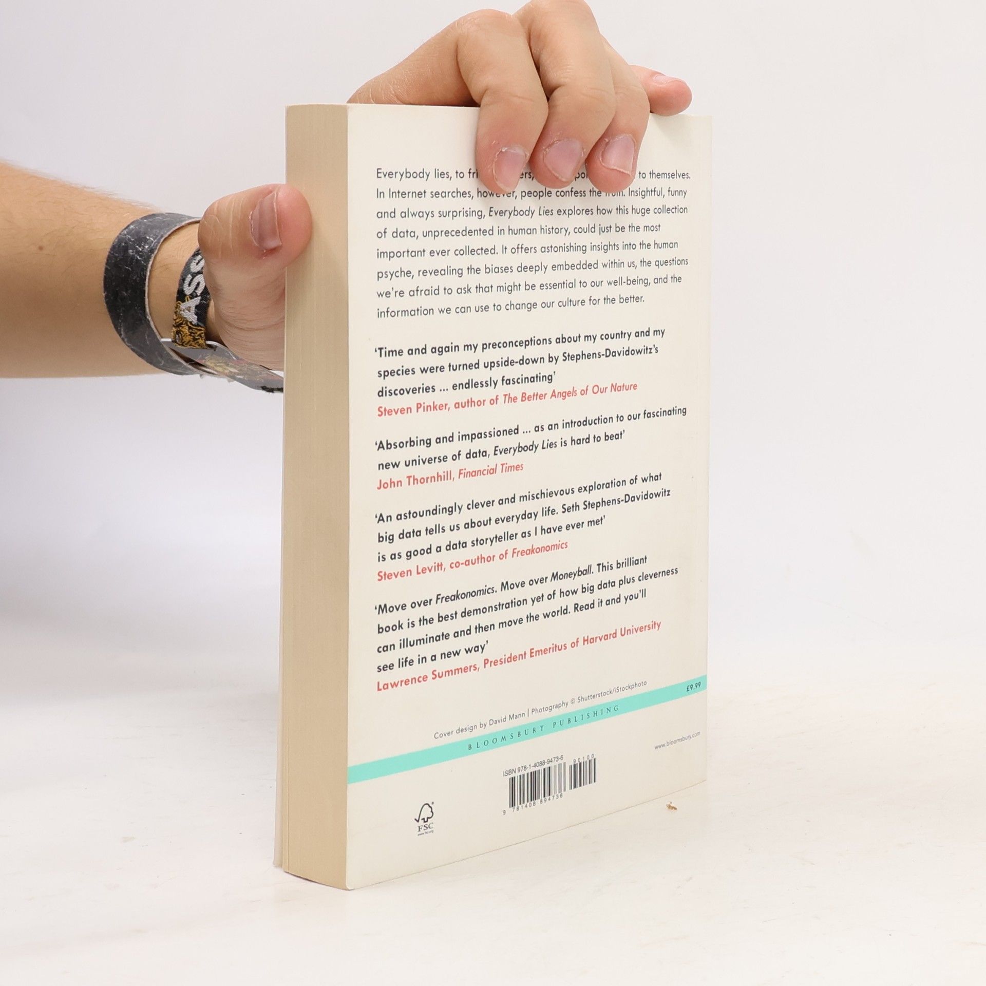 Seth Stephens Davidowitz Everybody lies : what the internet can tell us about who we really are