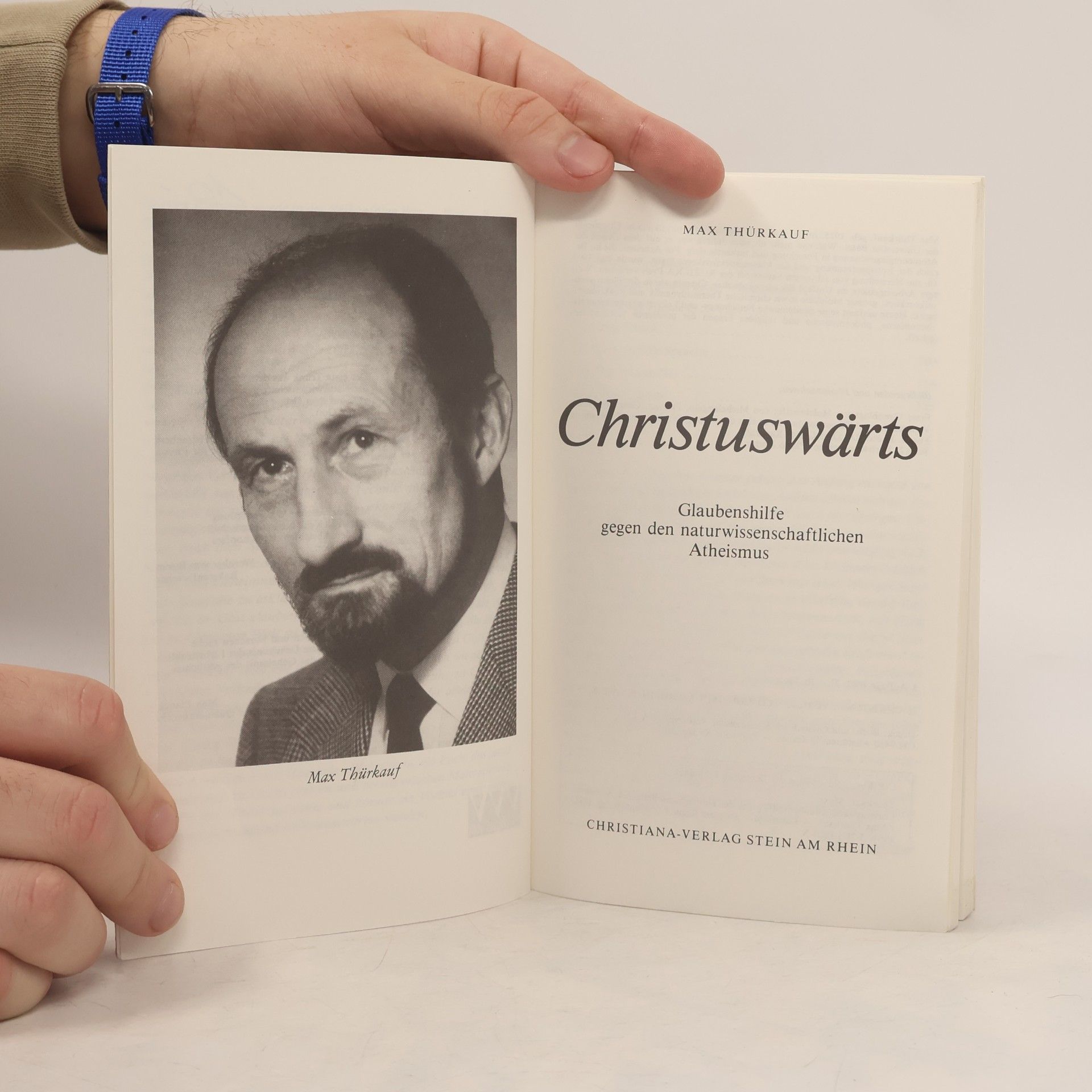 Max Thürkauf Christuswärts