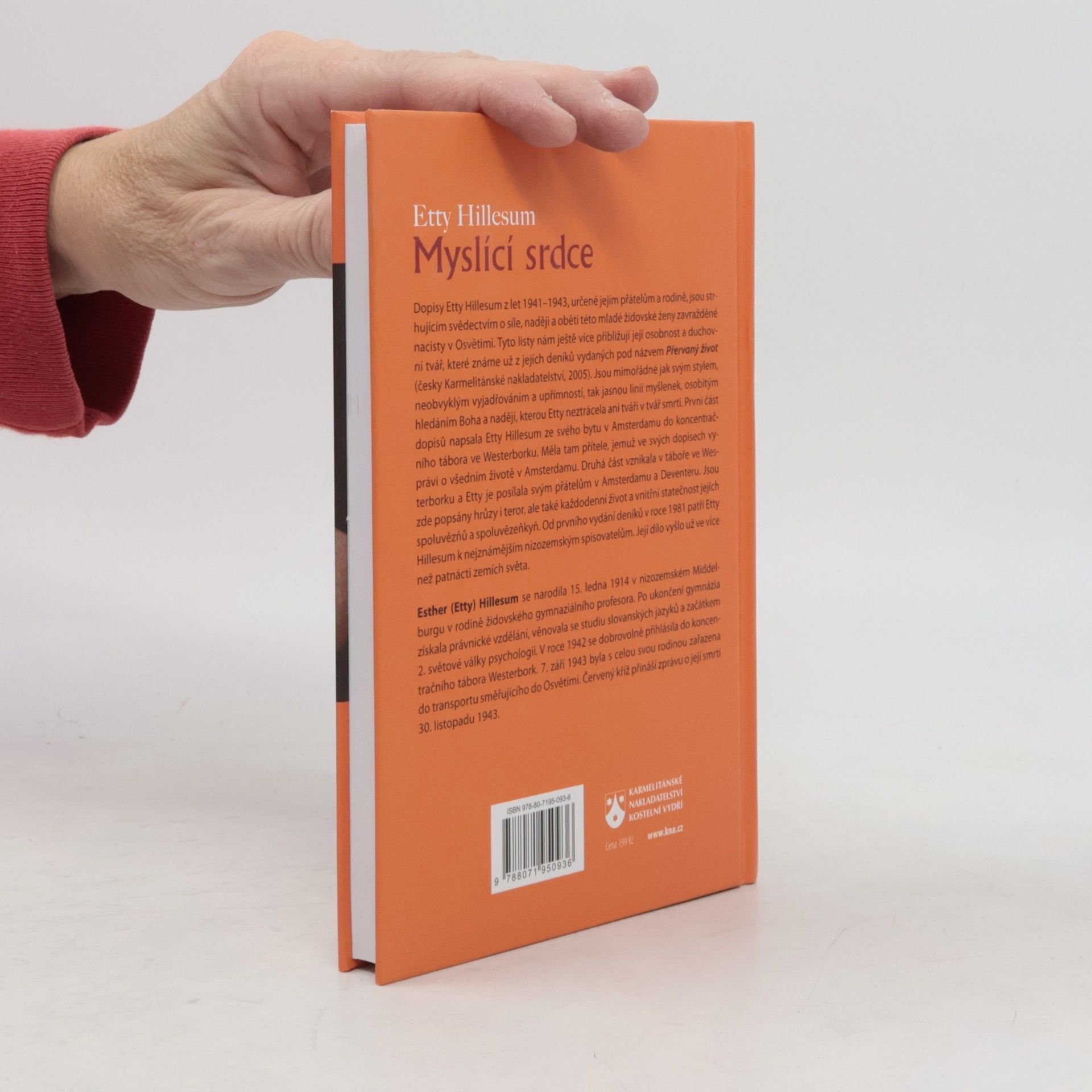 Etty Hillesum Myslící srdce