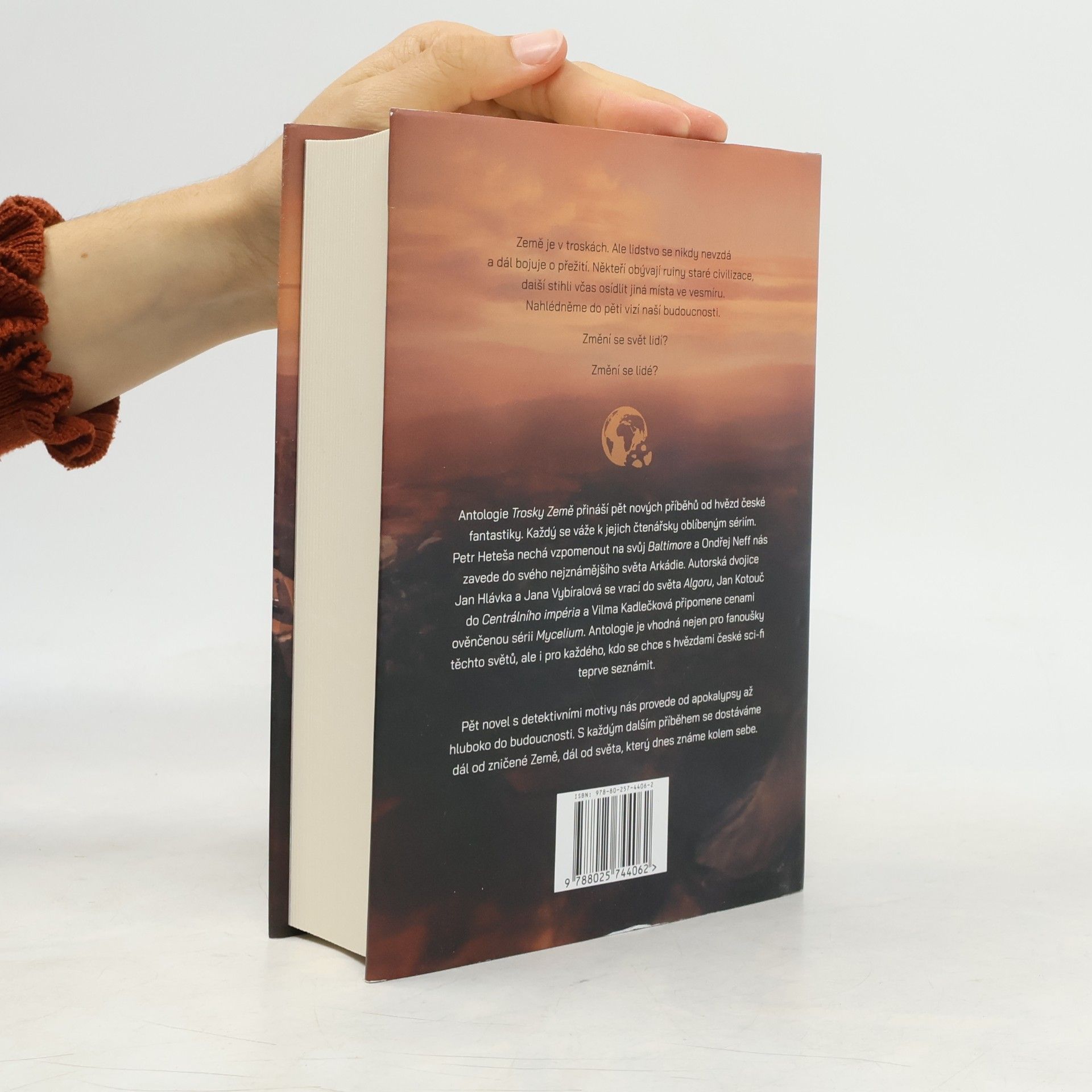 Collectif d'auteurs Trosky země. Antologie české science fiction