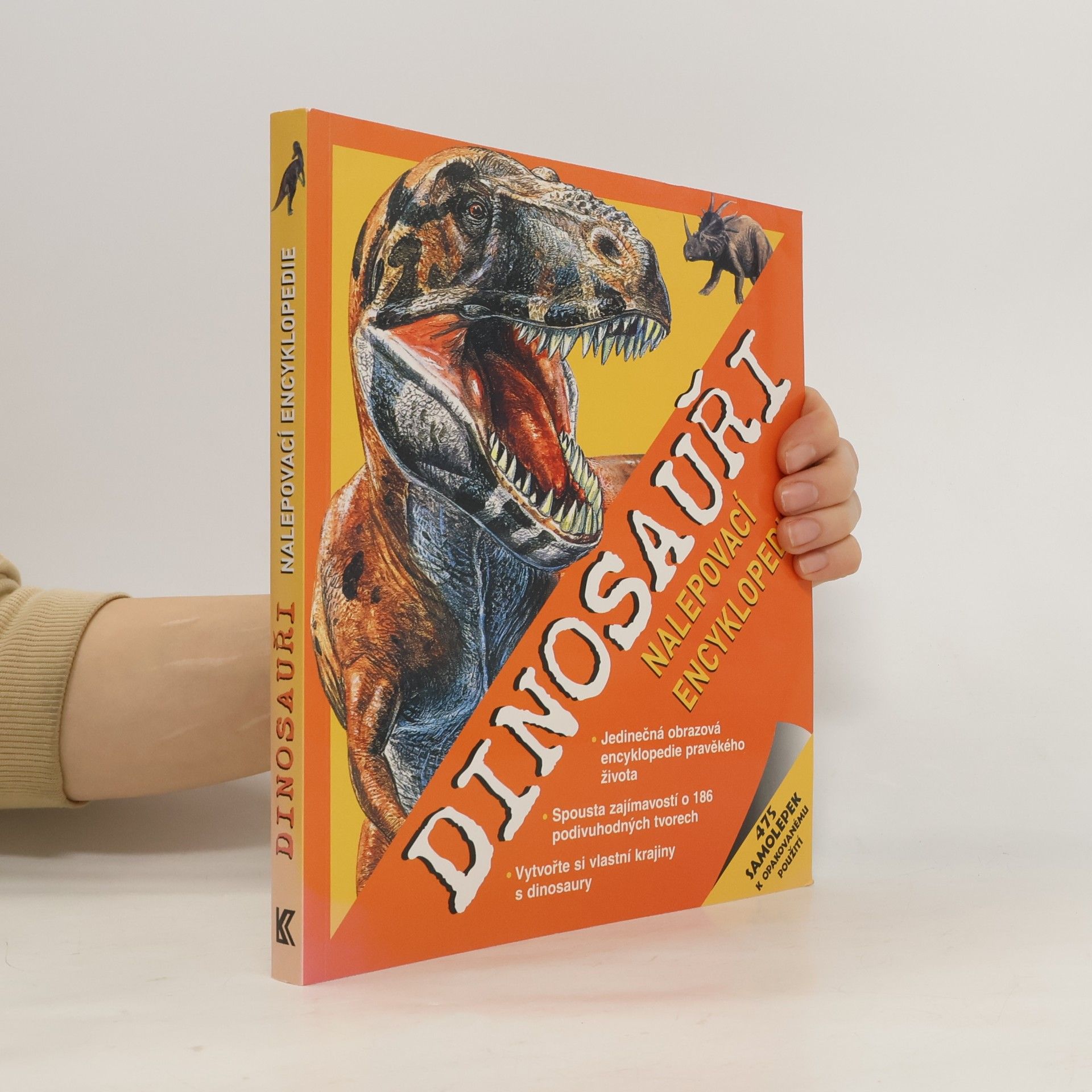Jinny Johnson Dinosauři. Nalepovací encyklopedie