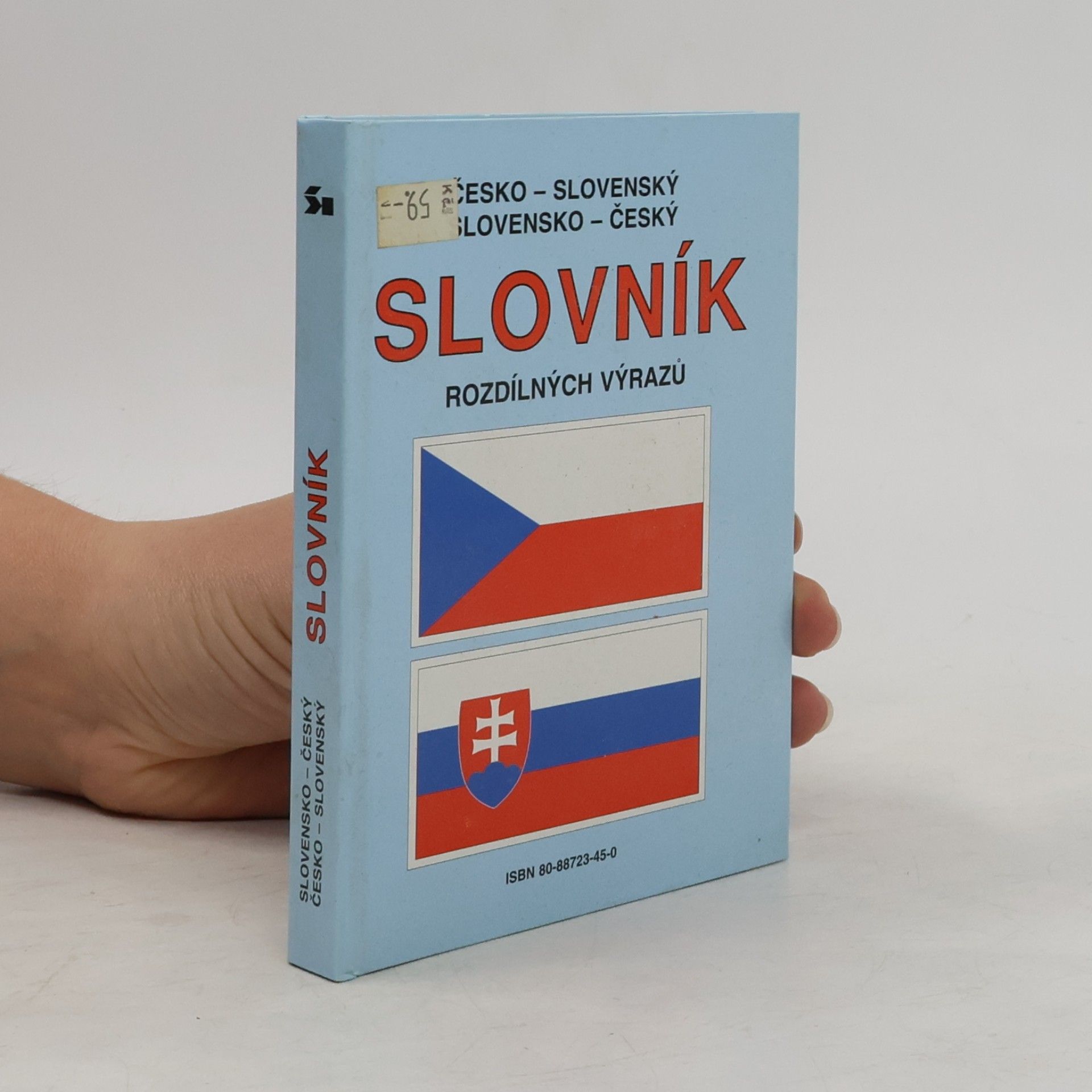 Slovensko-český a česko-slovenský slovník rozdílných výrazů