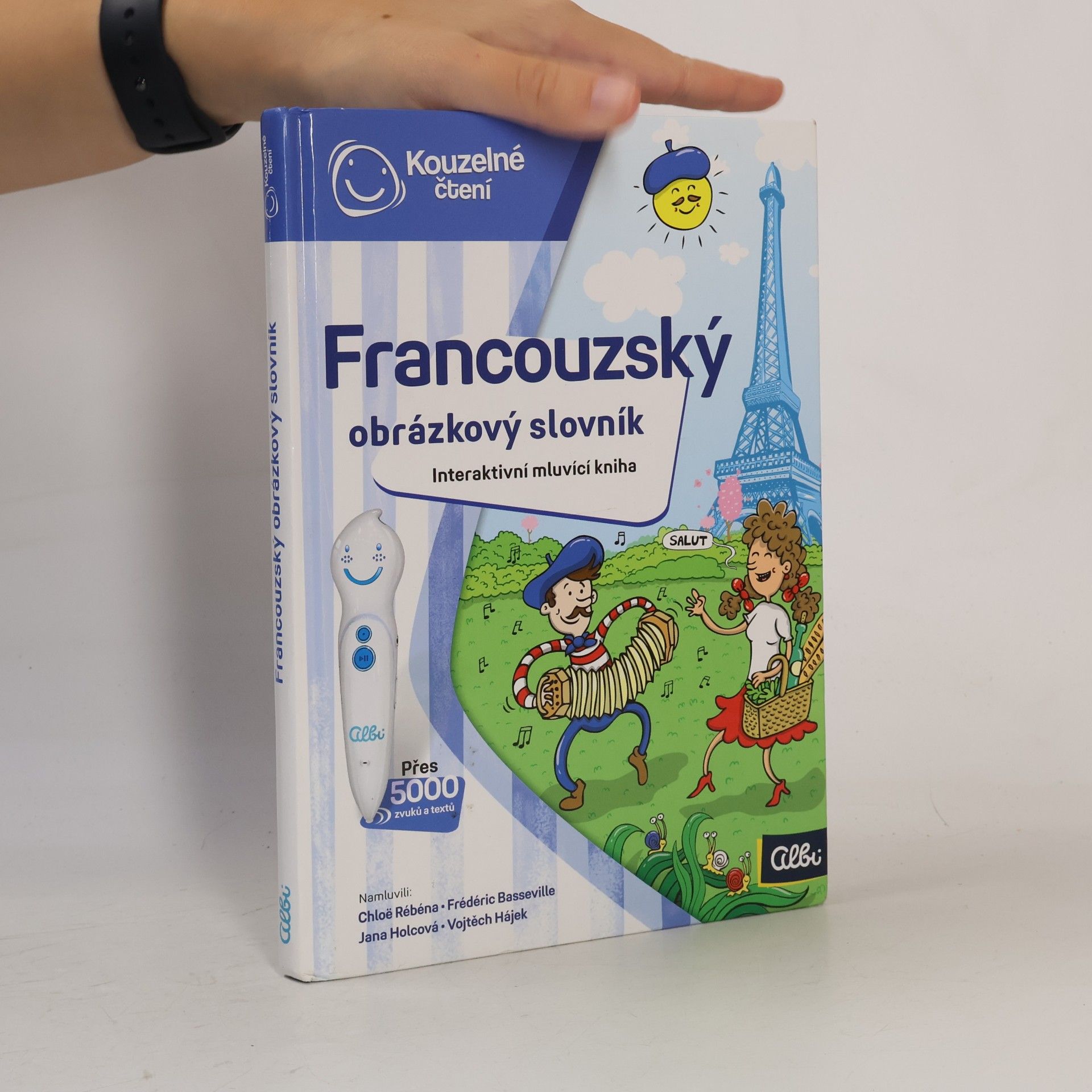 Autorenkollektiv Kouzelné čtení. Francouzský obrázkový slovník: interaktivní mluvící kniha
