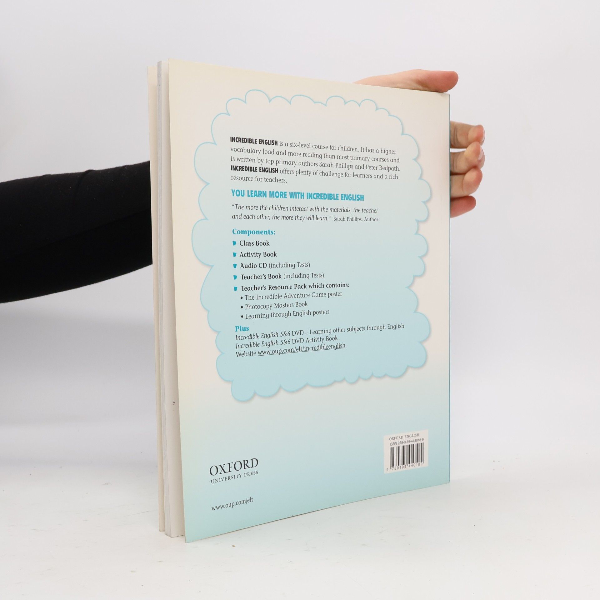 Sarah Phillips Incredible English 6. Activity book