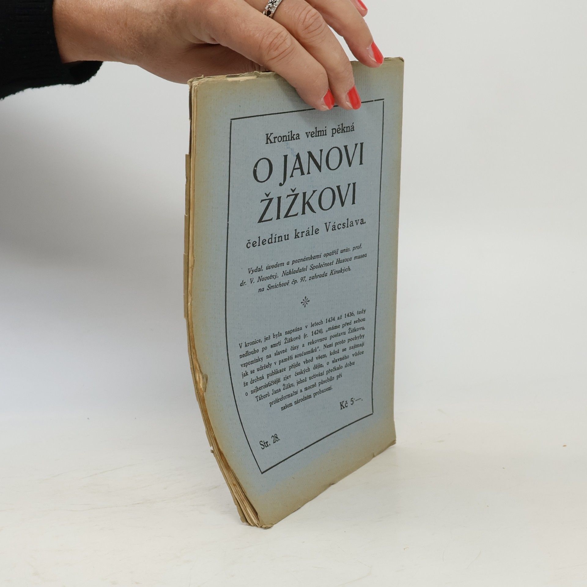Otakar Odložilík M. Štěpán z Kolína