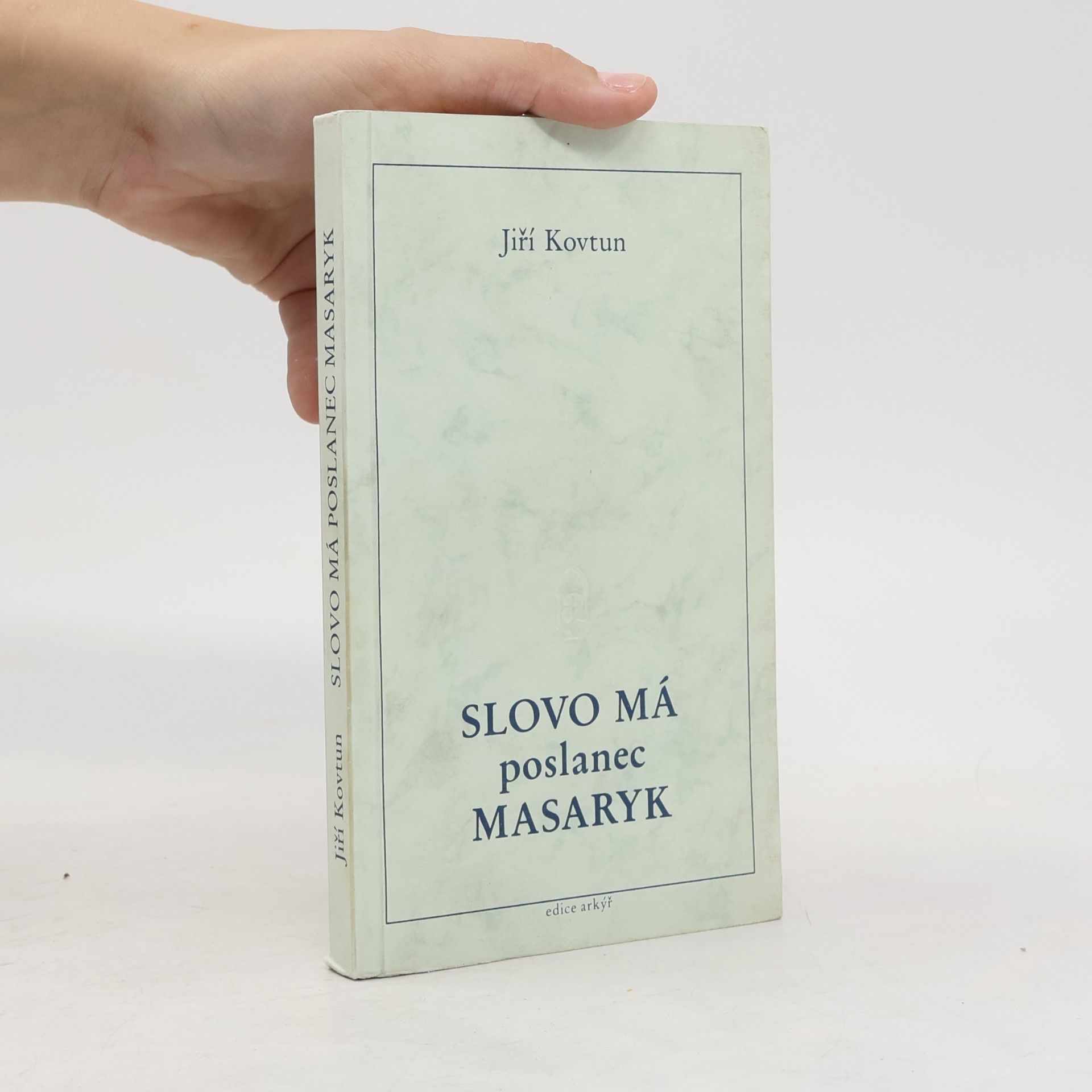 Jiří Kovtun Slovo má poslanec Masaryk
