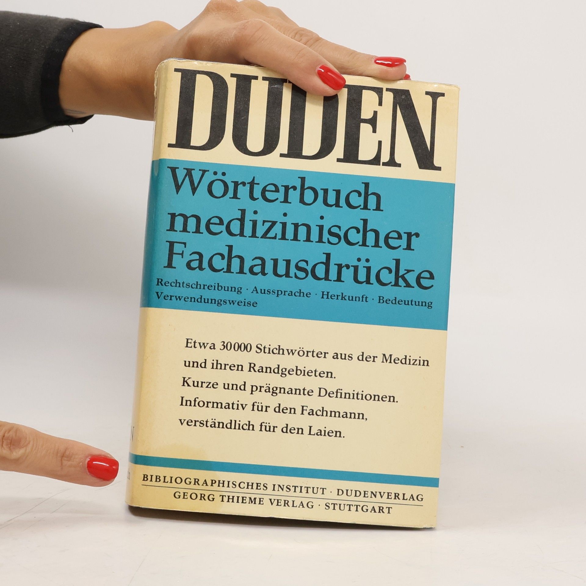 kolektiv Duden: Wörterbuch medizinischer Fachausdrücke