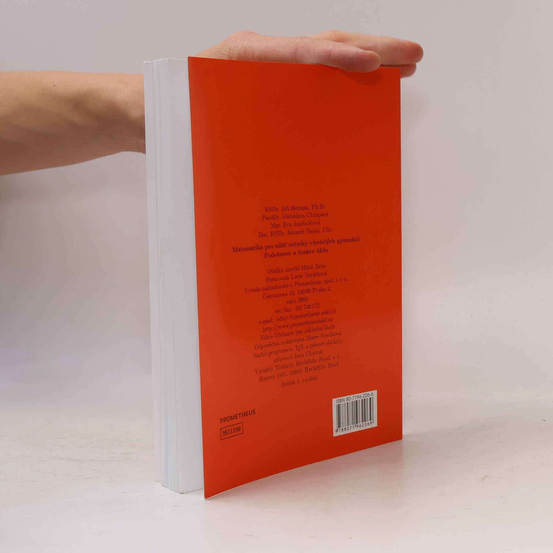 Jiří Herman Matematika: Kvarta. Podobnost a funkce úhlu