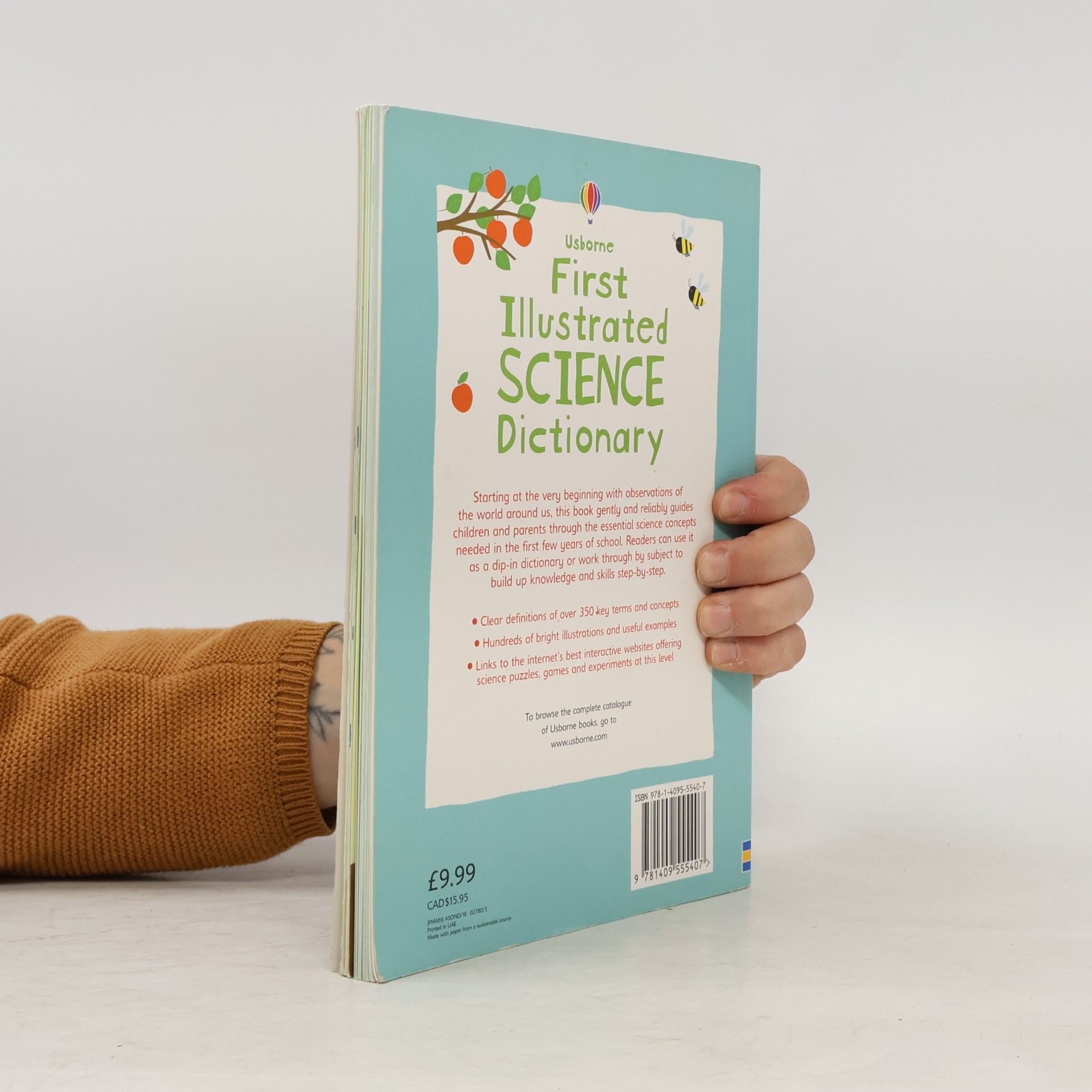 Sarah Khan Usborne first illustrated science dictionary