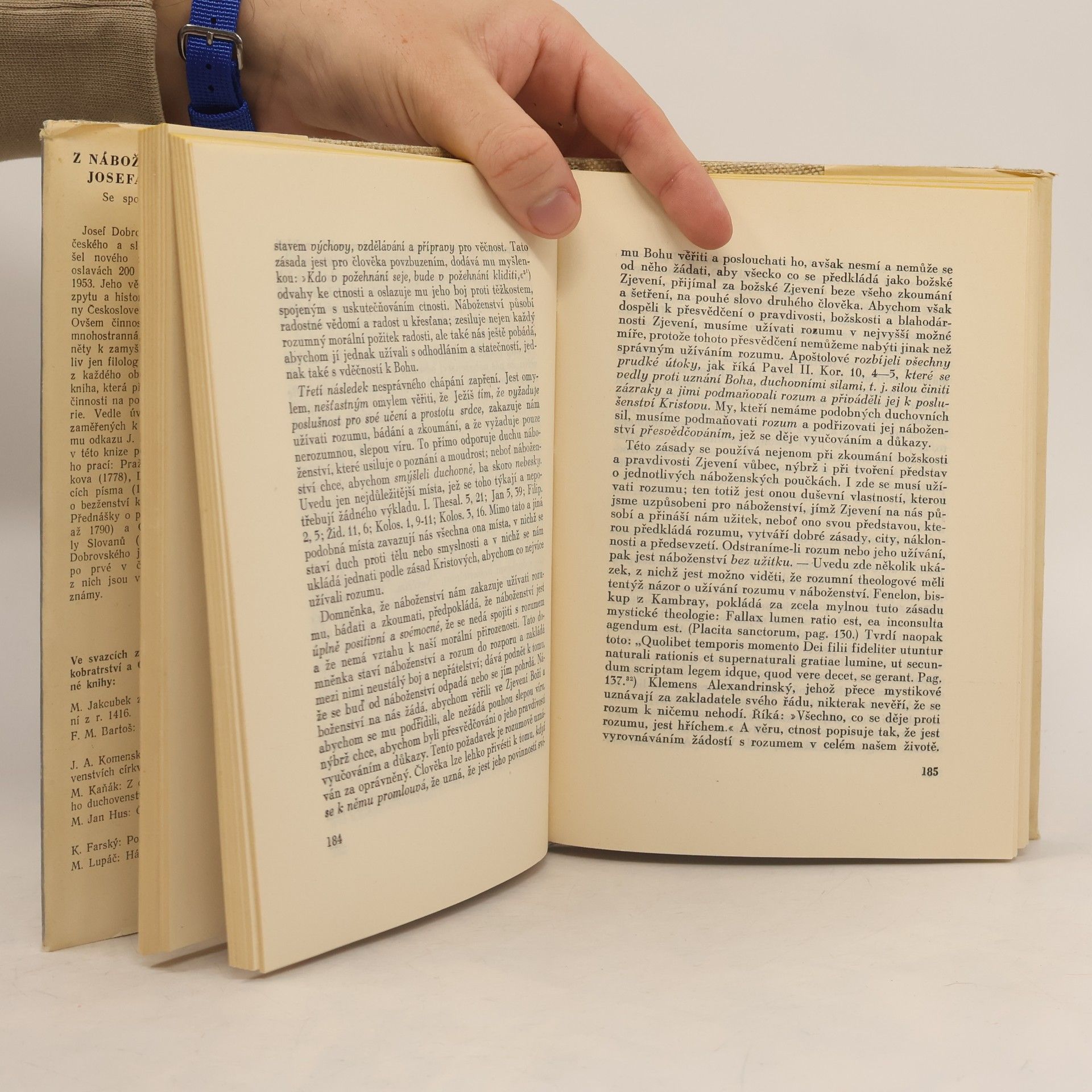 Josef Dobrovský Z náboženského odkazu Josefa Dobrovského