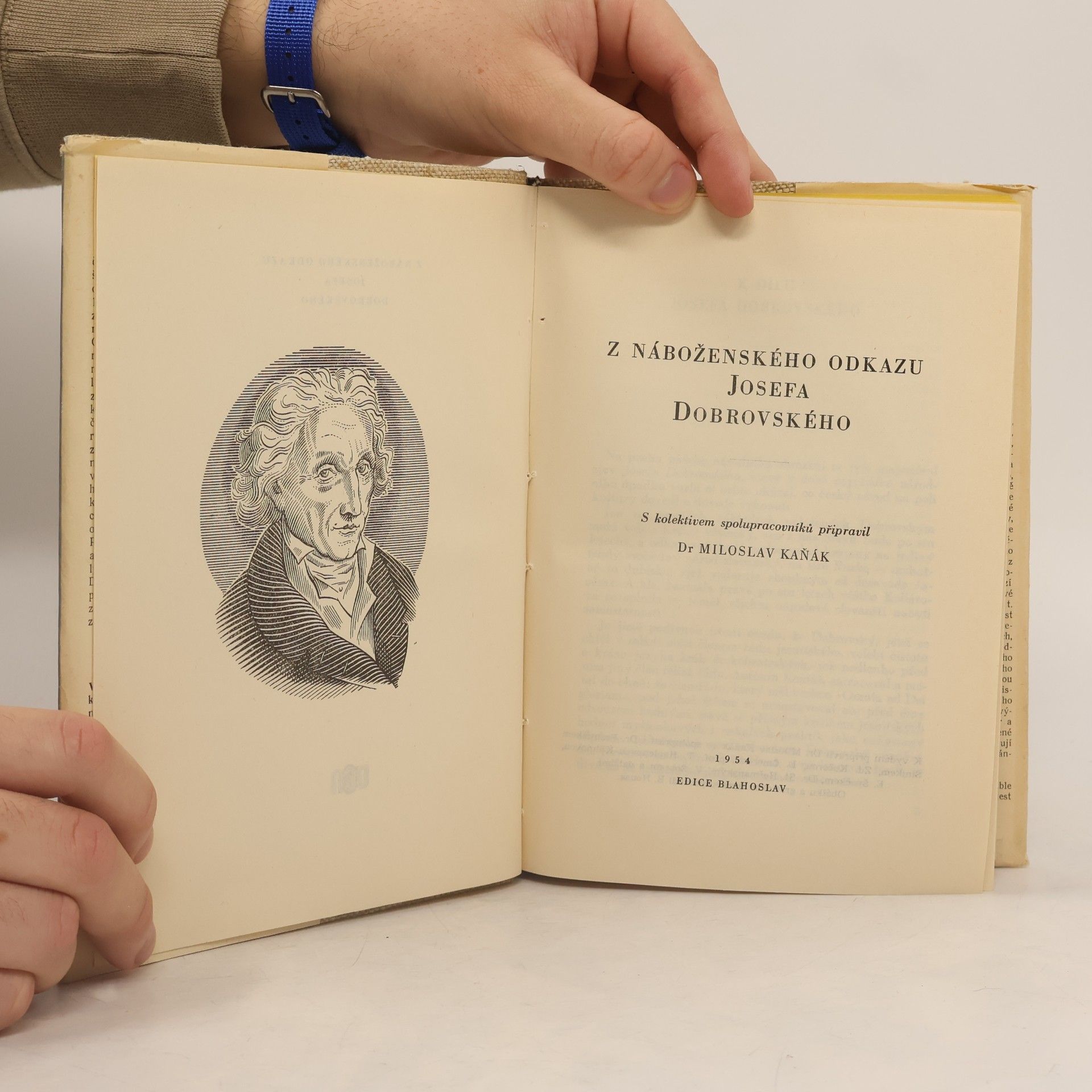 Josef Dobrovský Z náboženského odkazu Josefa Dobrovského