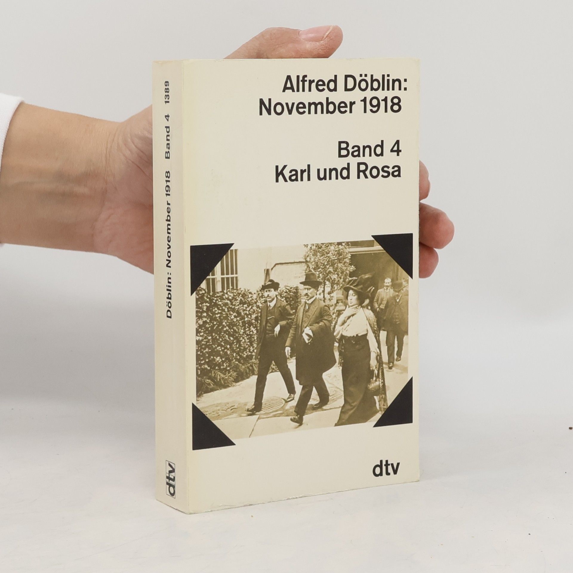 Alfred Döblin November 1918: eine deutsche Revolution. Band 4: Karl und Rosa