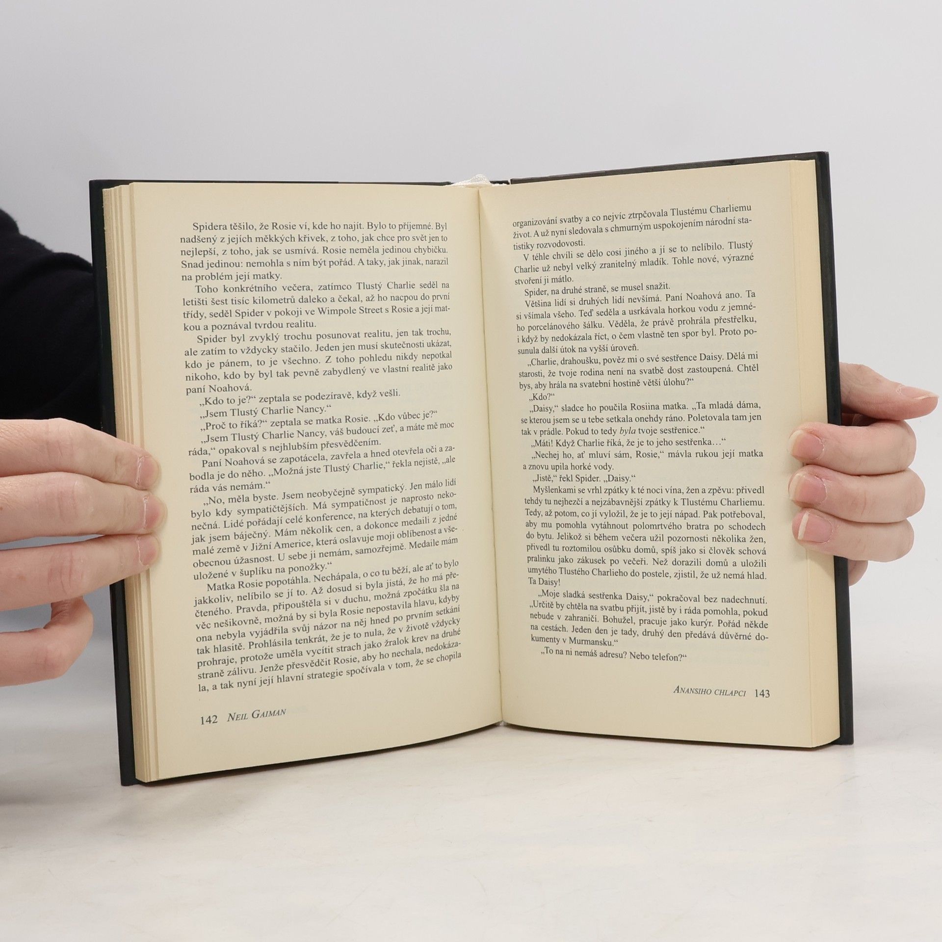 Neil Gaiman Anansiho chlapci