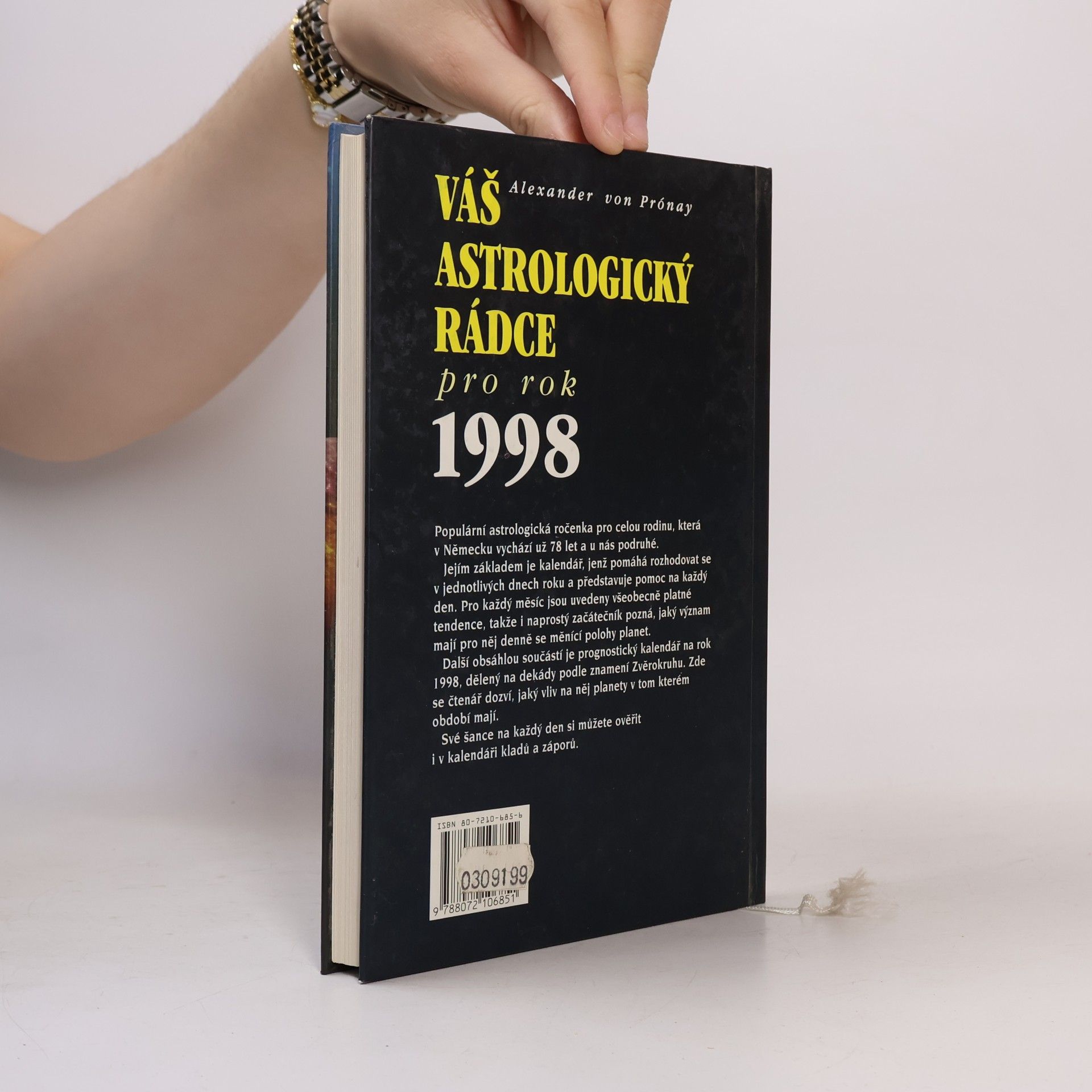 Alexander von Prónay Váš astrologický rádce pro rok 1998