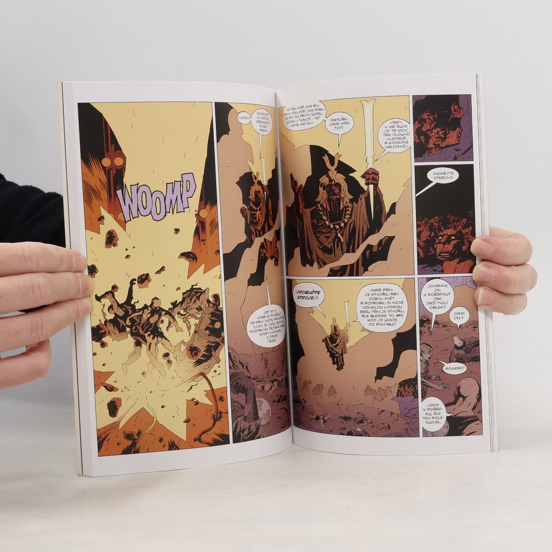Mike Mignola Úřad paranormálního výzkumu a obrany. Dutozem a další povídky