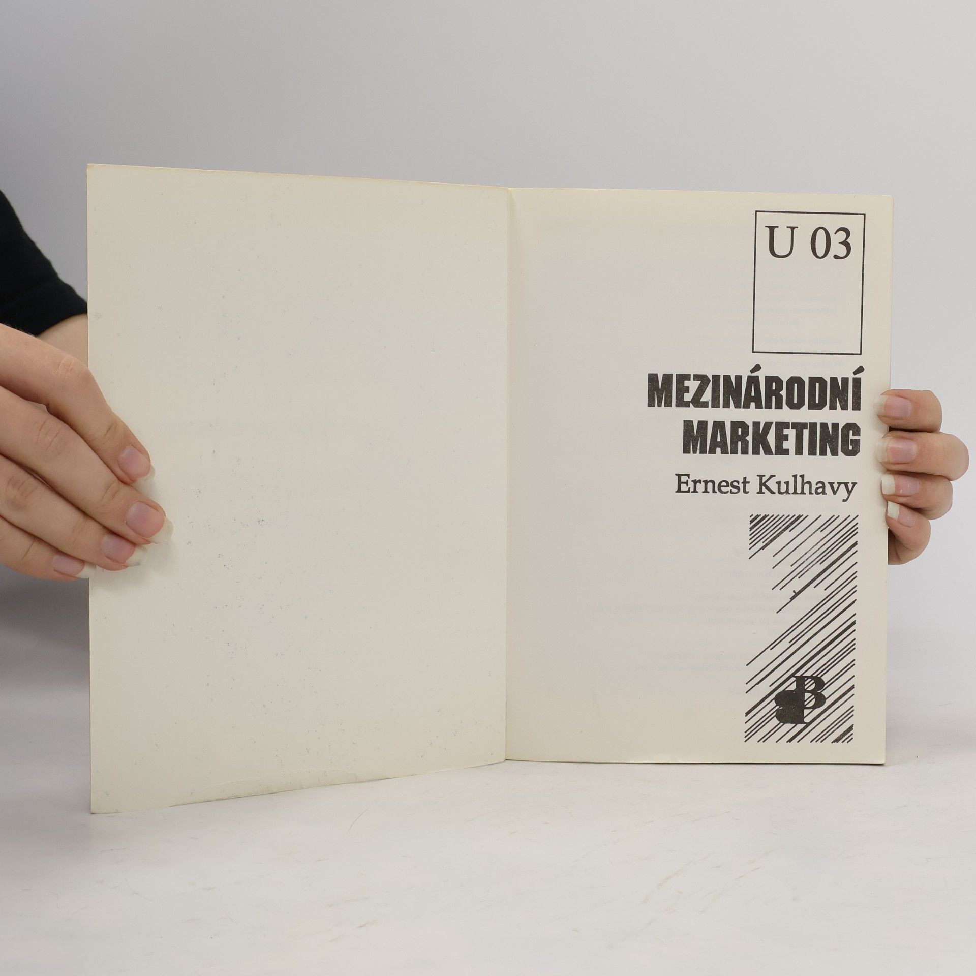 Ernest Kulhavy Mezinárodní marketing