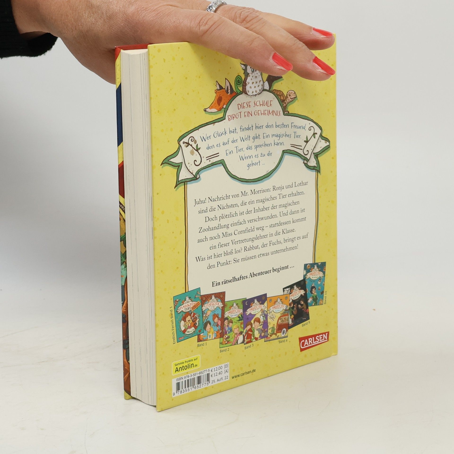 Margit Auer Die Schule der magischen Tiere 7: Wo ist Mr. M?
