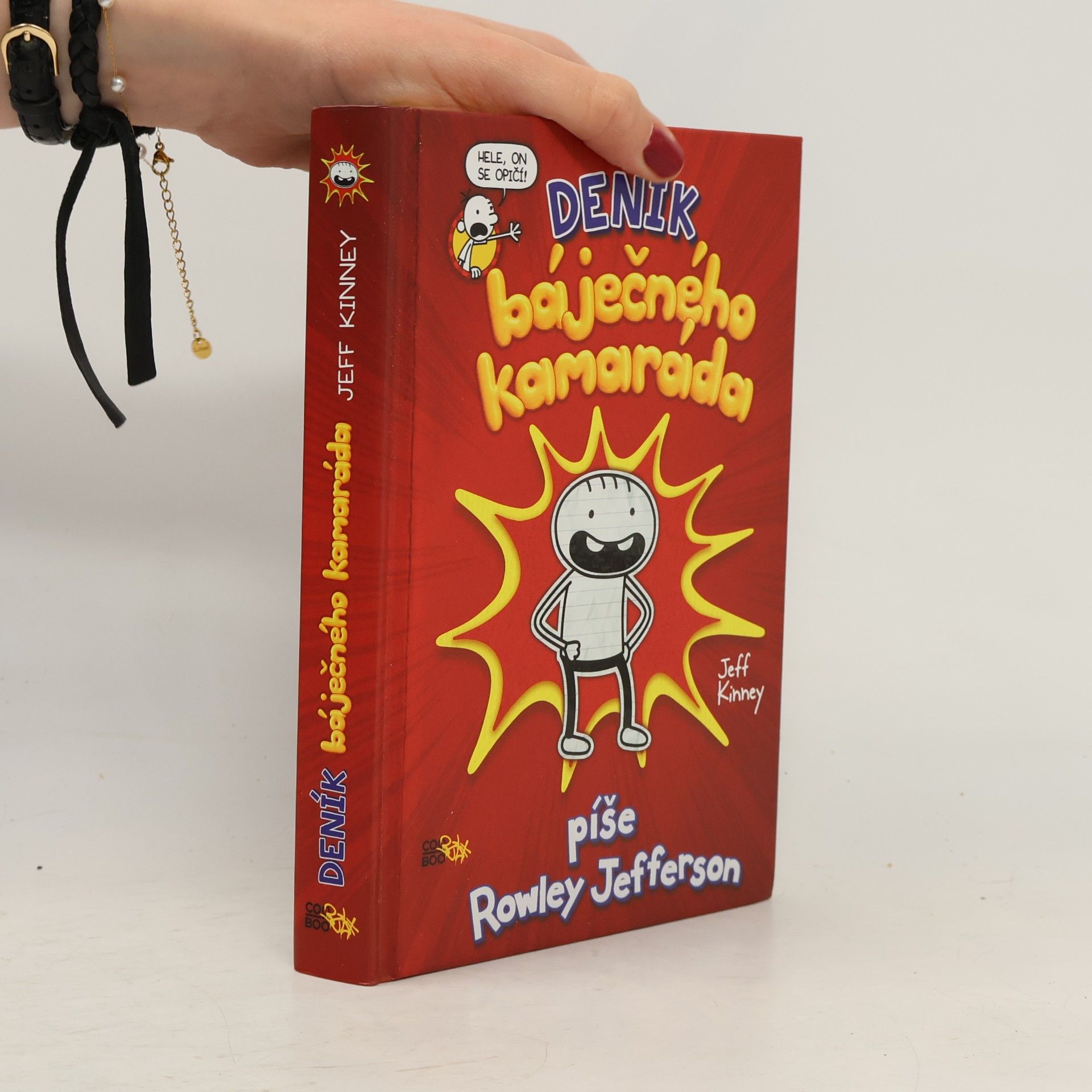 Jeff Kinney Deník báječného kamaráda. Píše Rowley Jefferson
