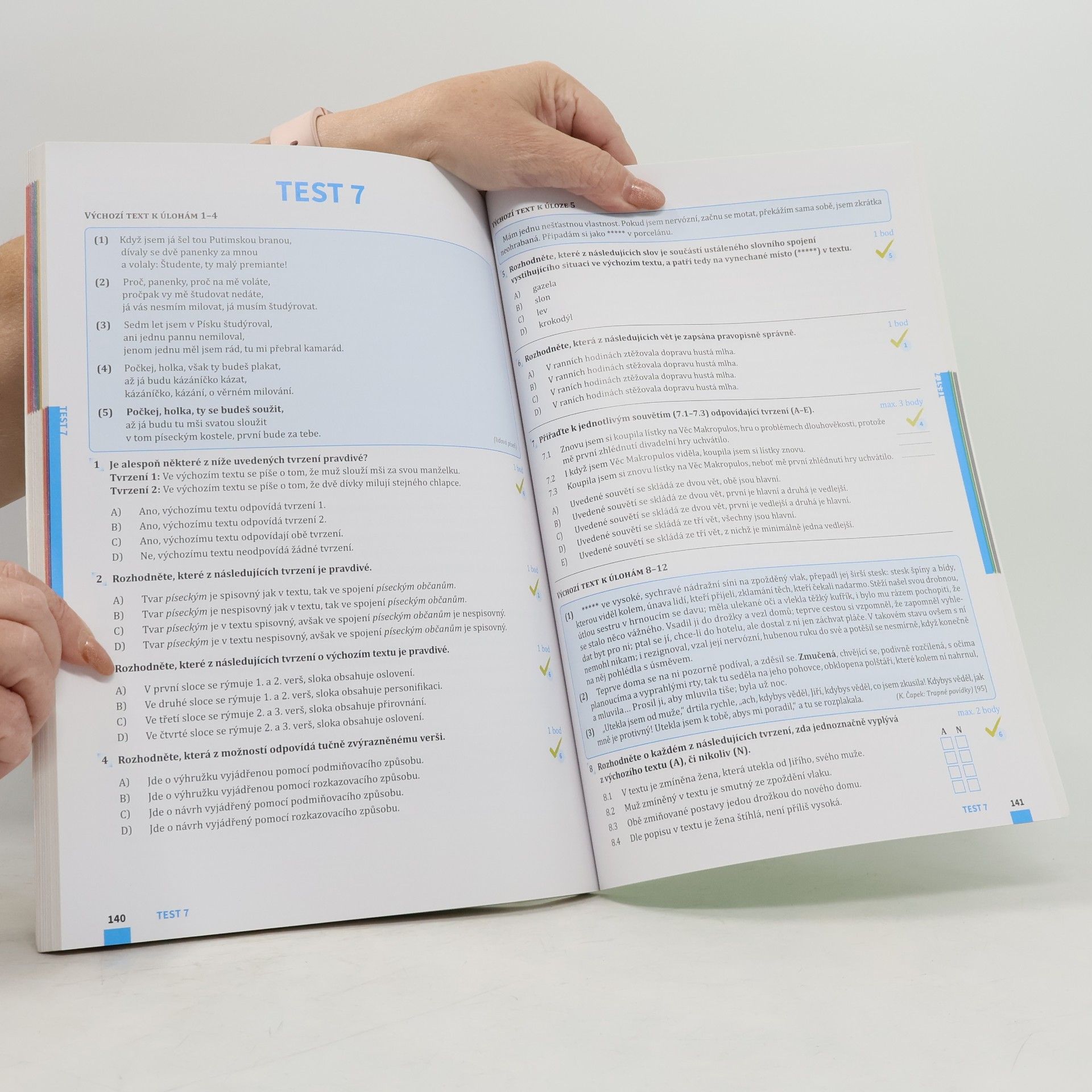 Autorenkollektiv Přijímačky 9. Český jazyk a literatura