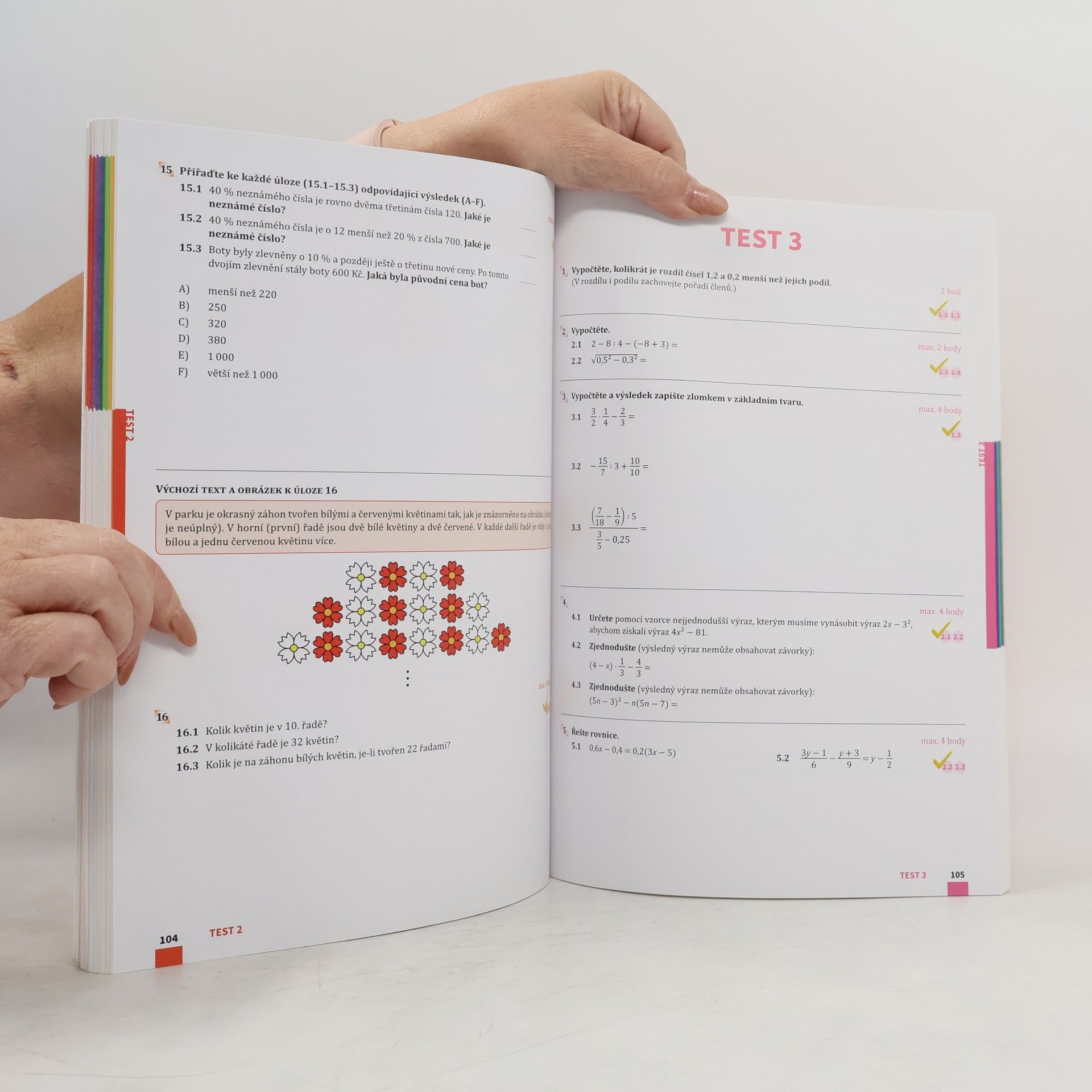 Kolektiv autorů Přijímačky v pohodě 9 : příprava na jednotné přijímací řízení SŠ. Matematika