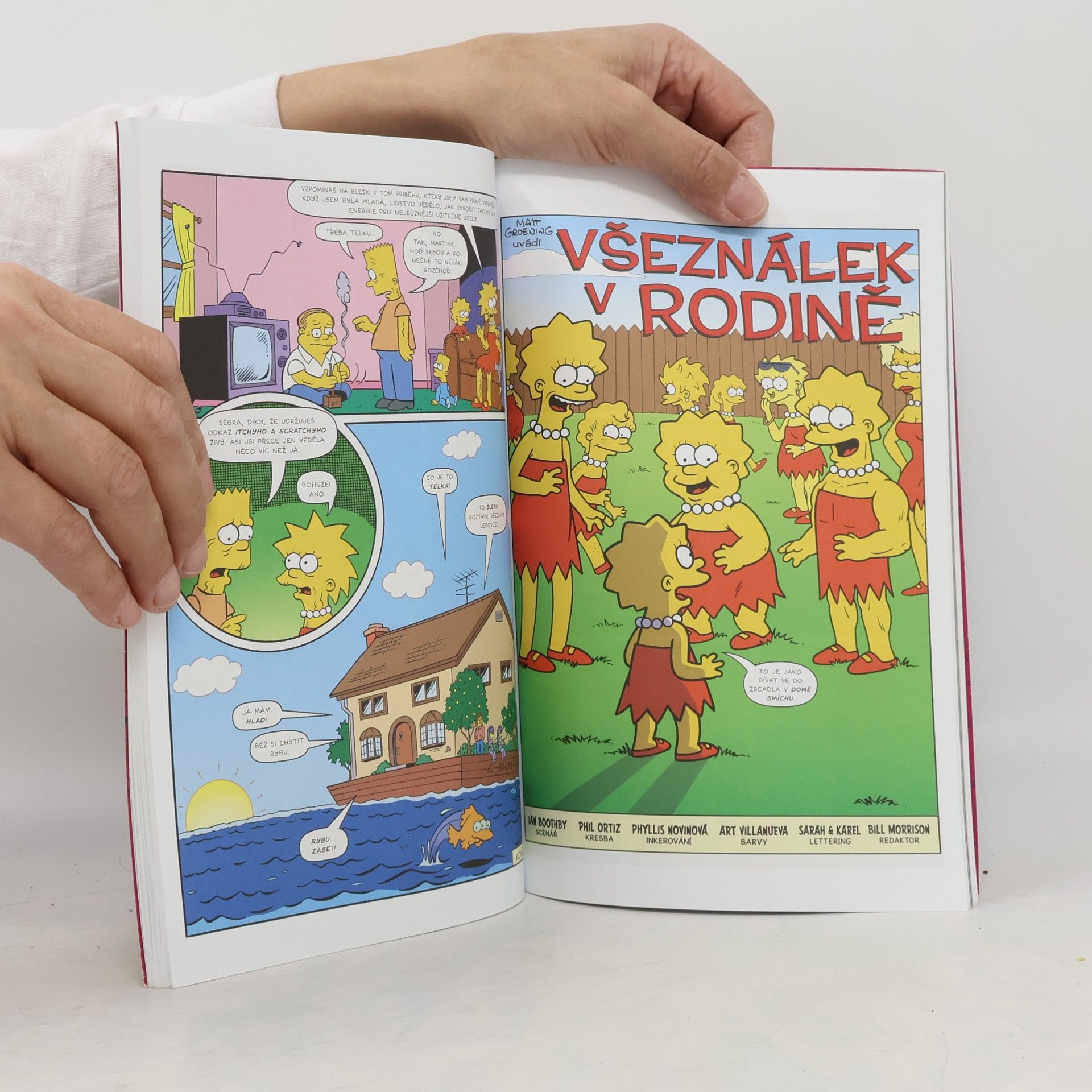 Matt Groening Simpsonovi - Komiksová zašívárna