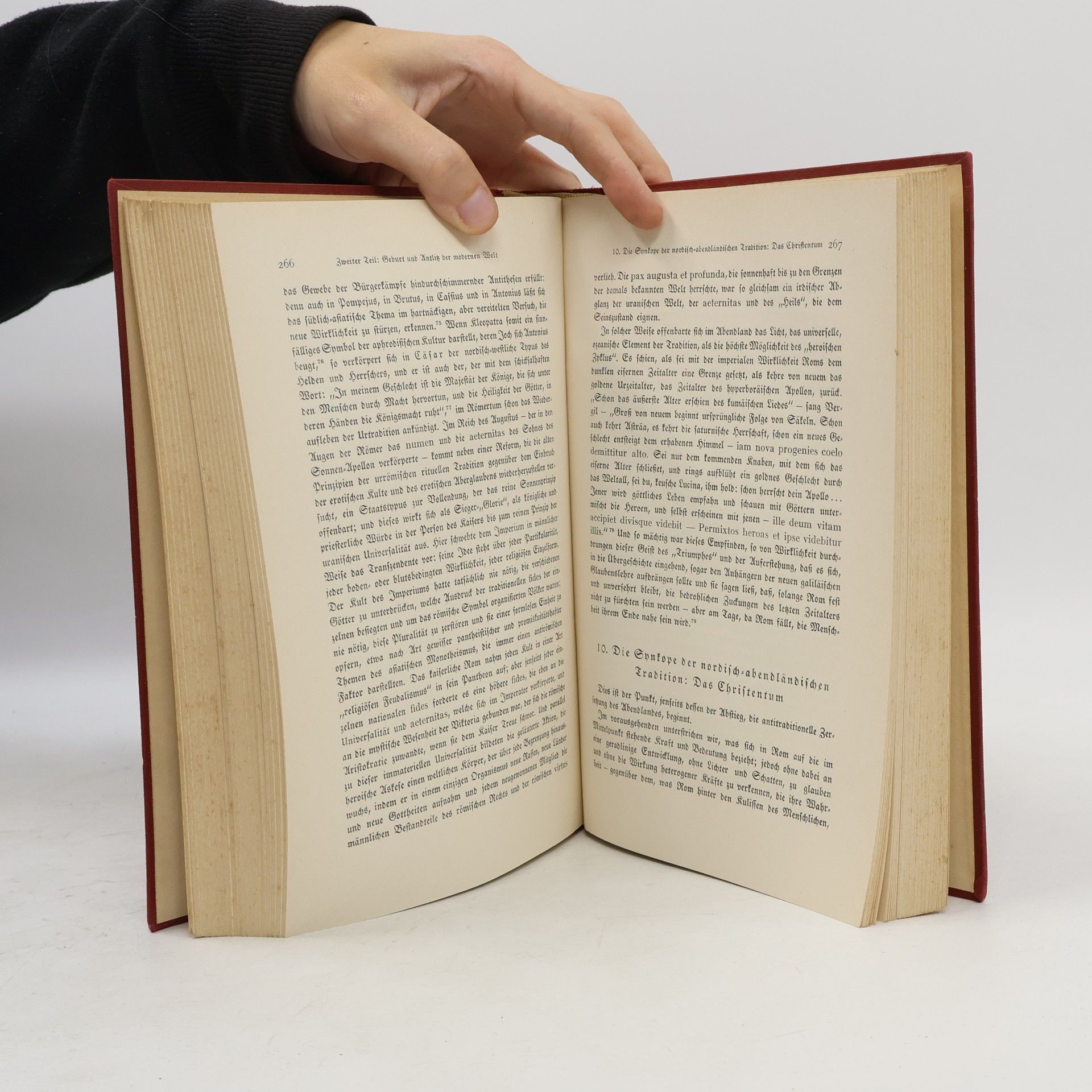 Friedrich Bauer Erhebung wider die moderne Welt