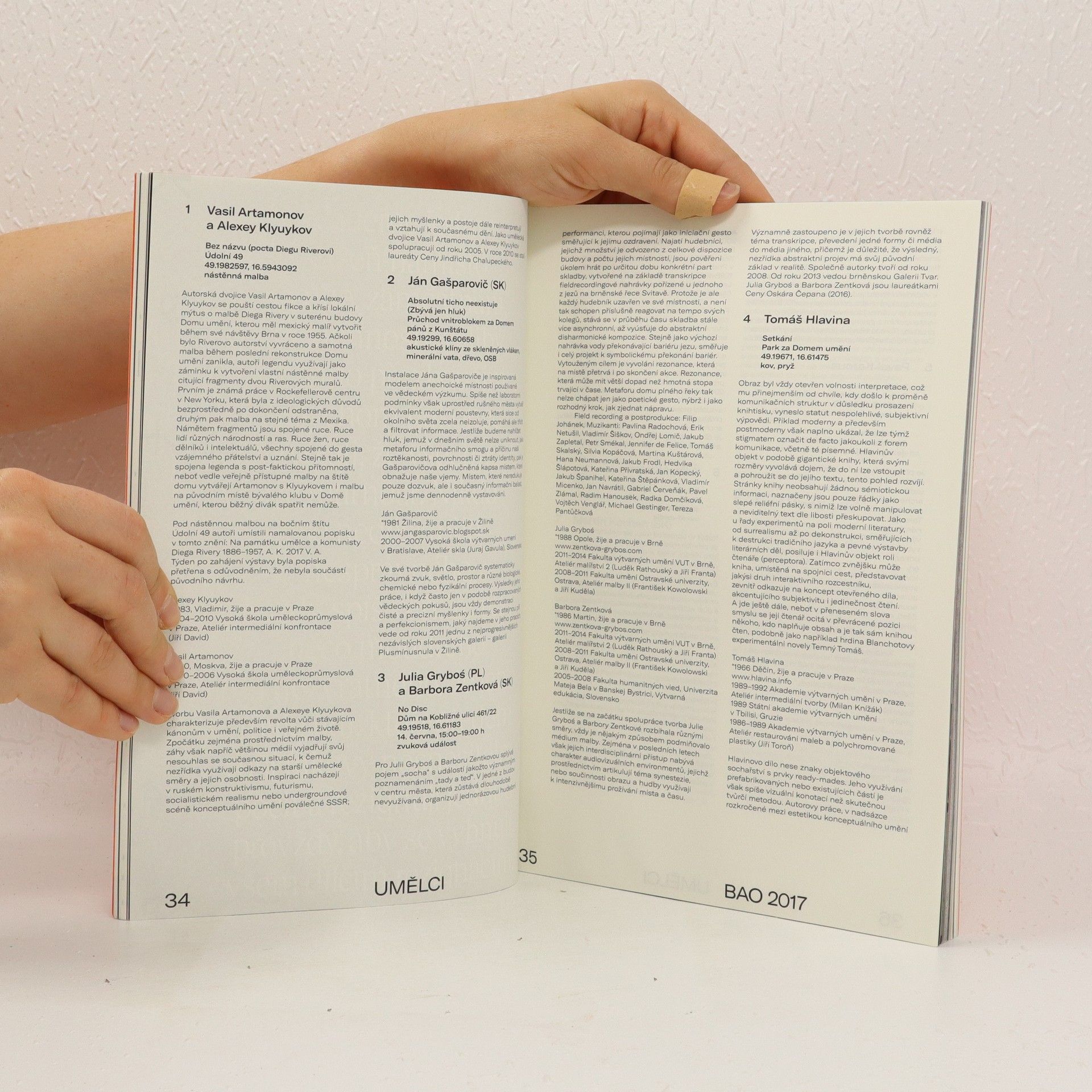 Brno Art Open Sochy v. ulicích akce Sochy v ulicích. Dichtung und Wahrheit