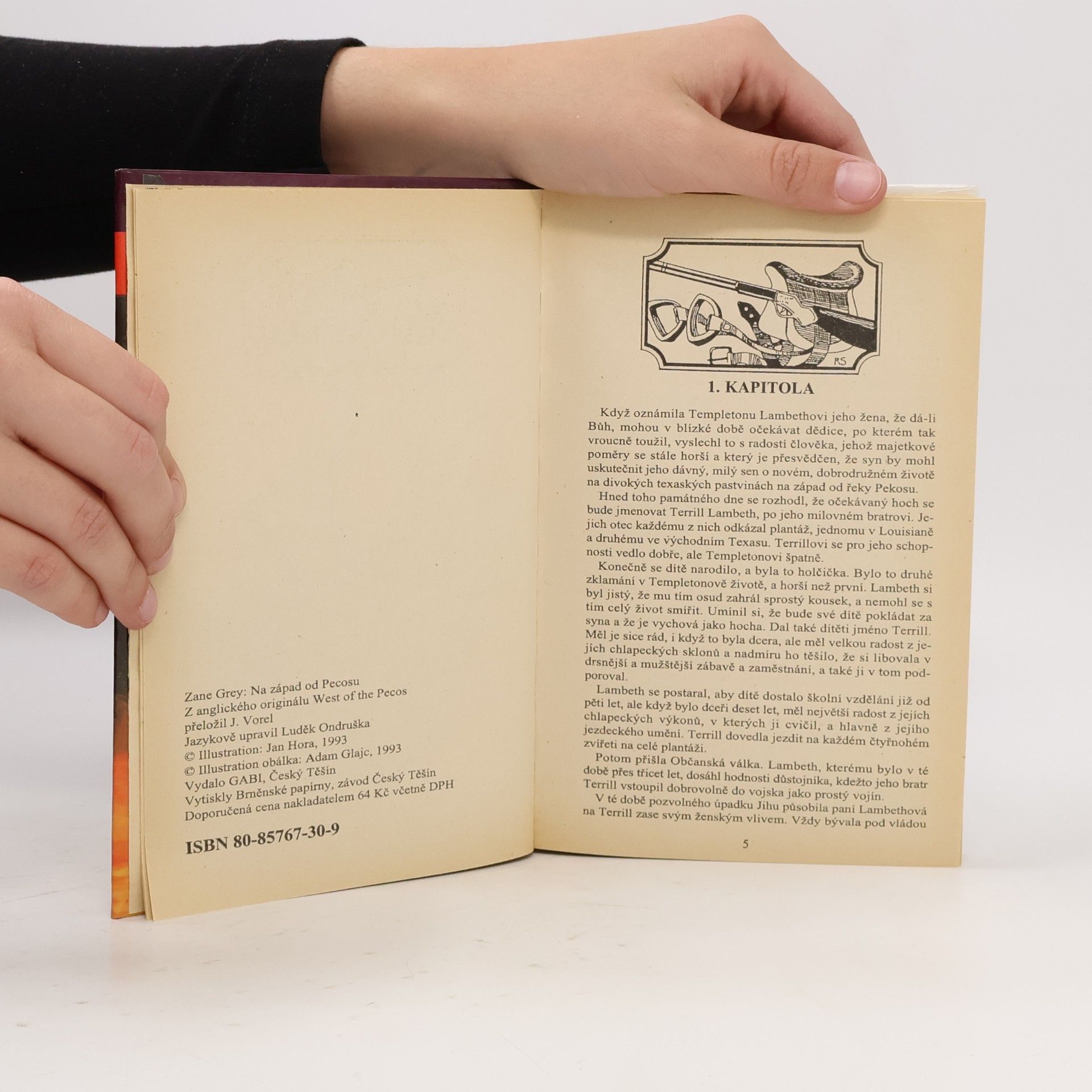 Zane Grey Na západ od Pecosu