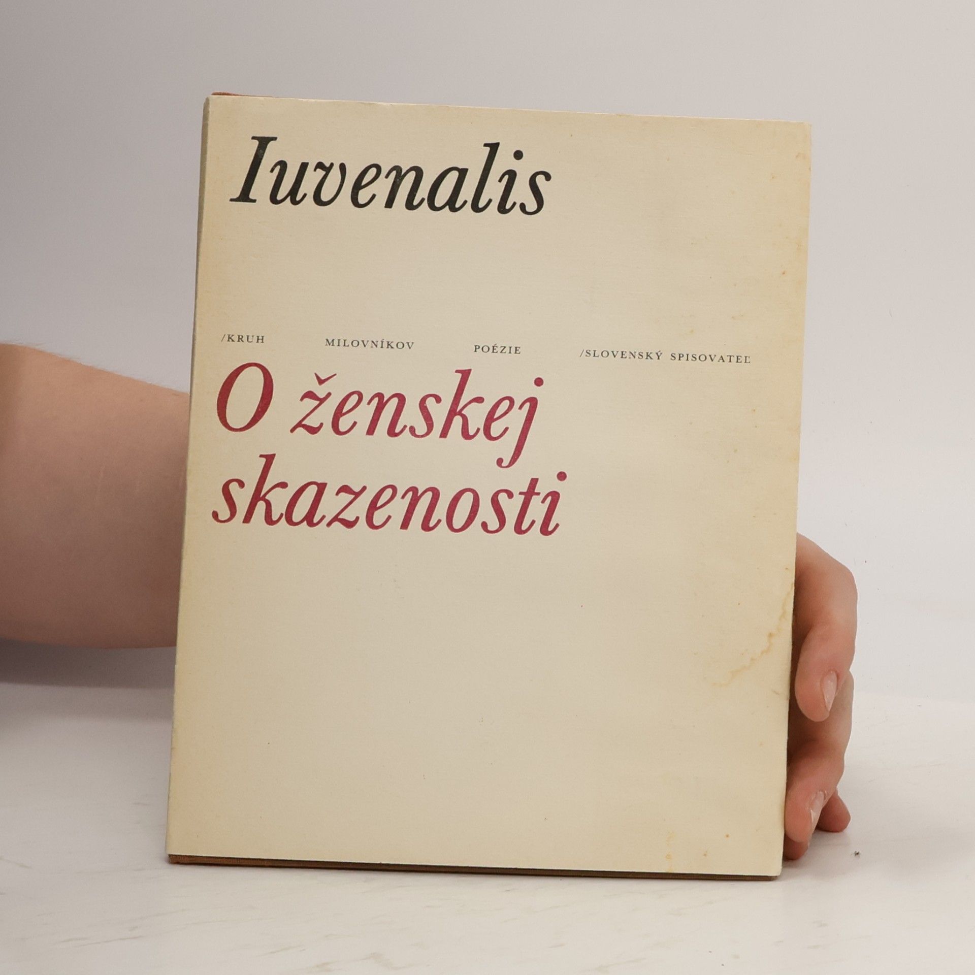 Decimus Iunius Iuvenalis O ženskej skazenosti