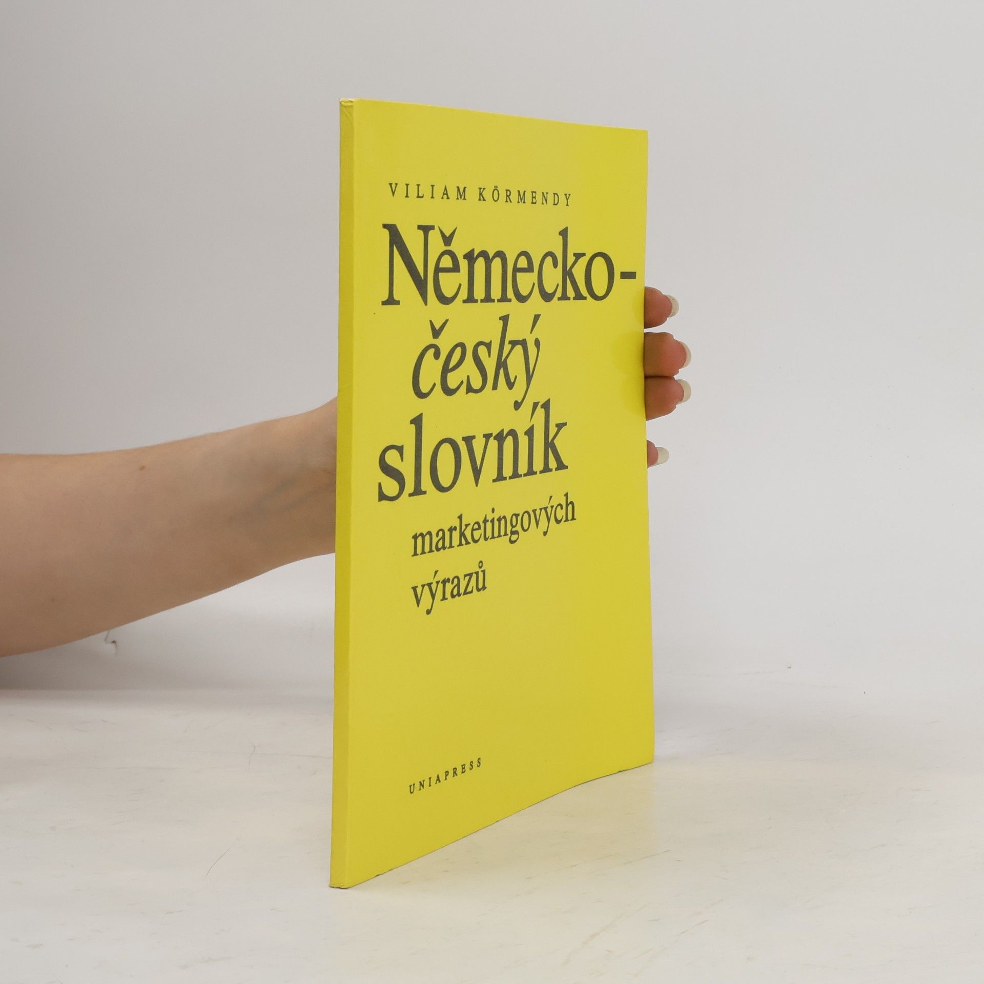 Viliam Körmendy Německo-český slovník marketingových výrazů