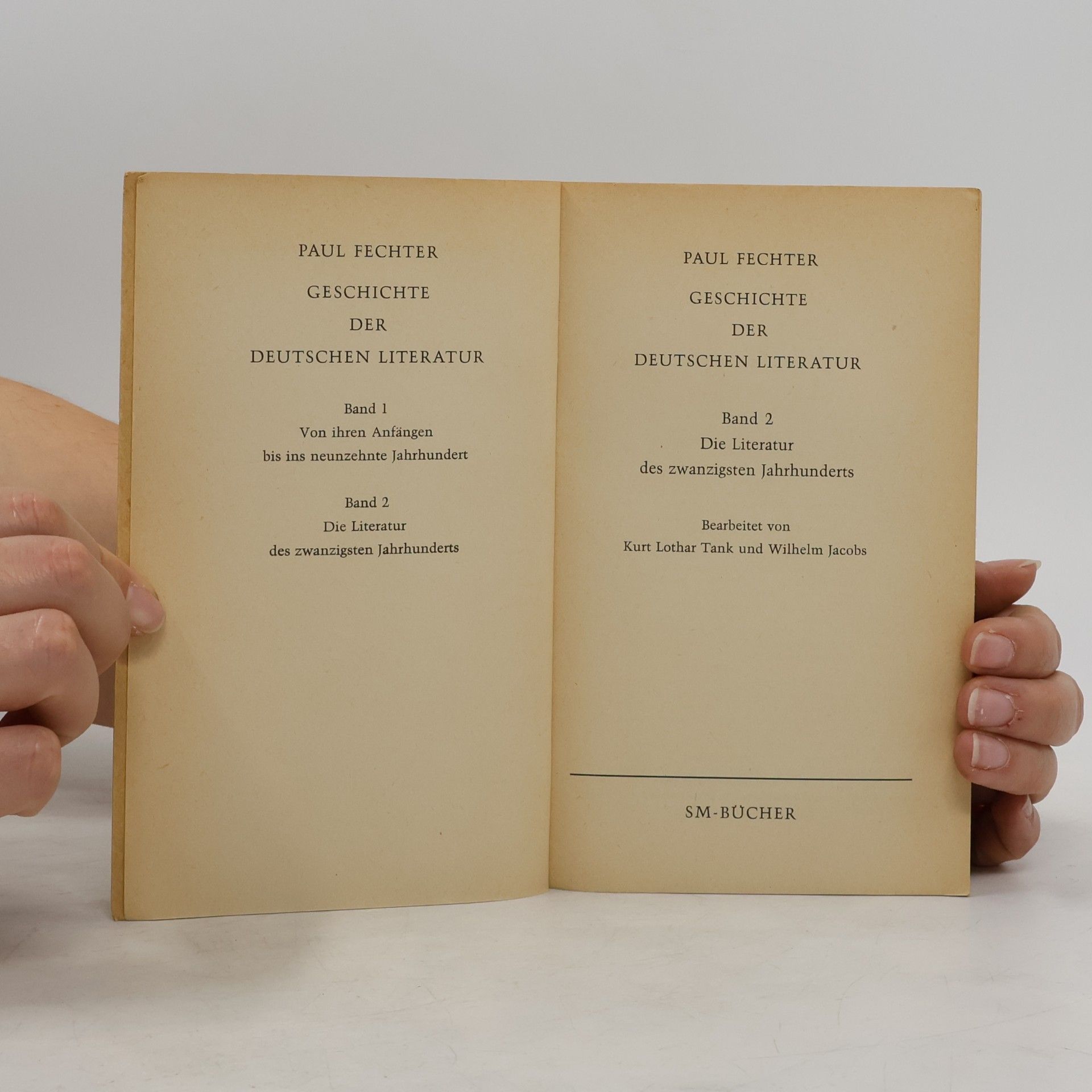 Paul Fechter Geschichte der deutschen Literatur 2