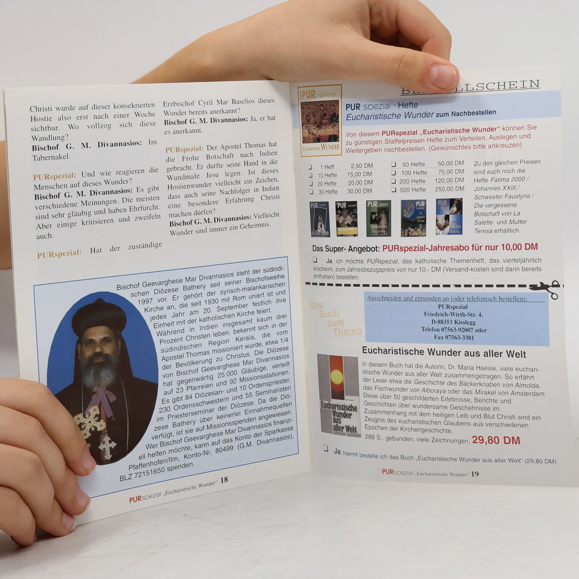 Various authors Pur Spezial Eucharistische Wunder